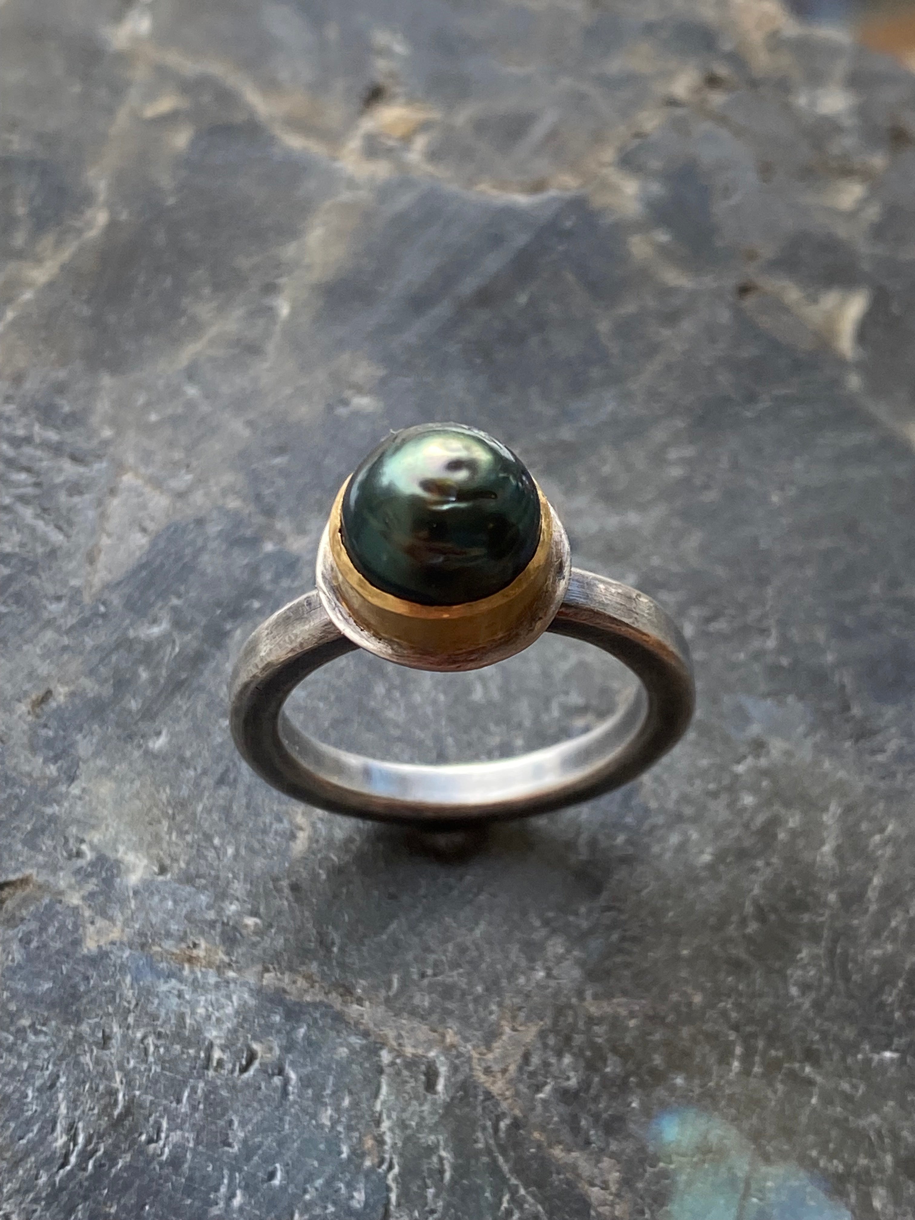 YFarmani Jewelry- Tahitian Pearl Ring