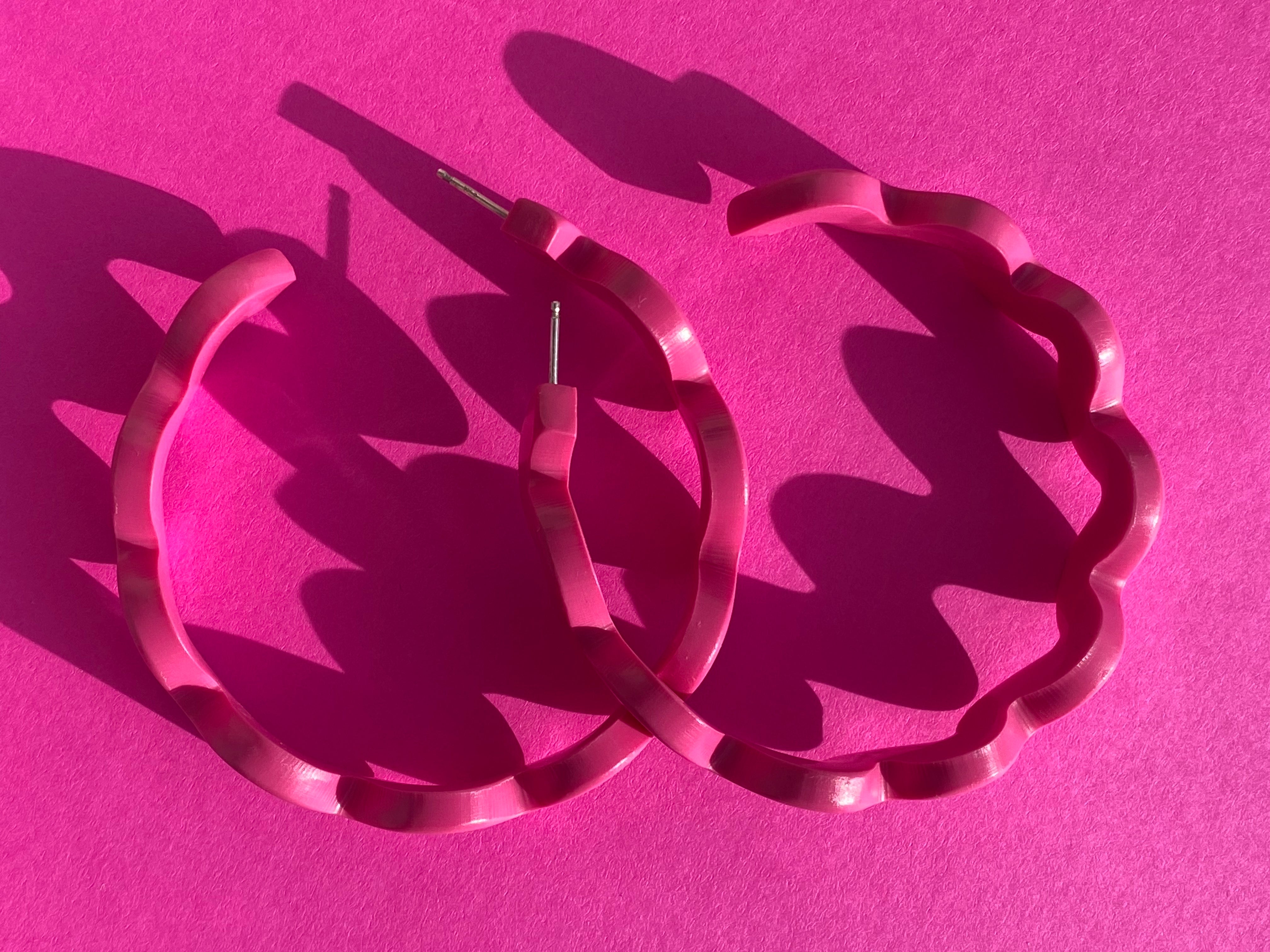 Woll Jewelry- Razzle Dazzle Hoops