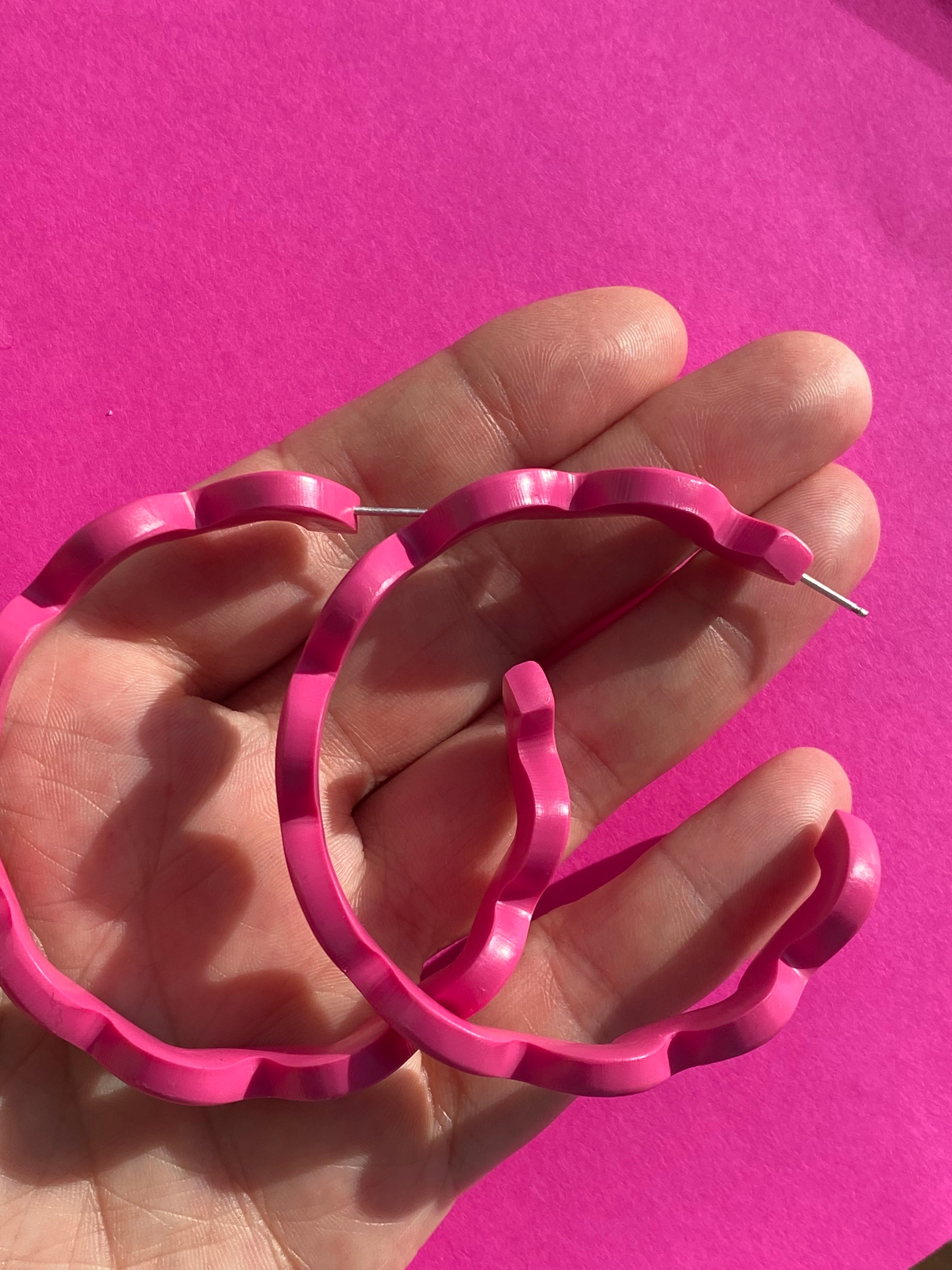 Woll Jewelry- Razzle Dazzle Hoops