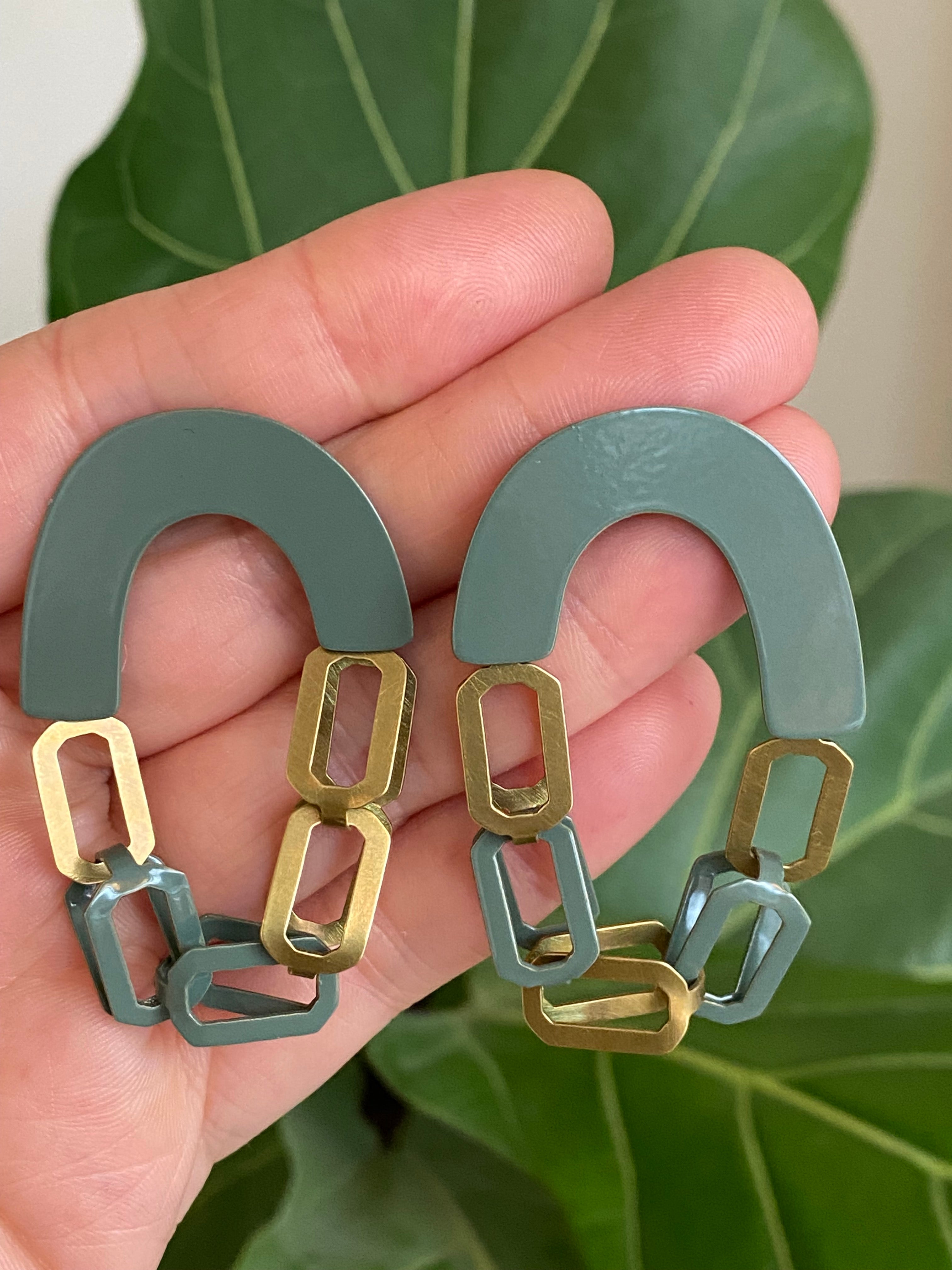 Ashley Buchanan- Links on Links Earrings
