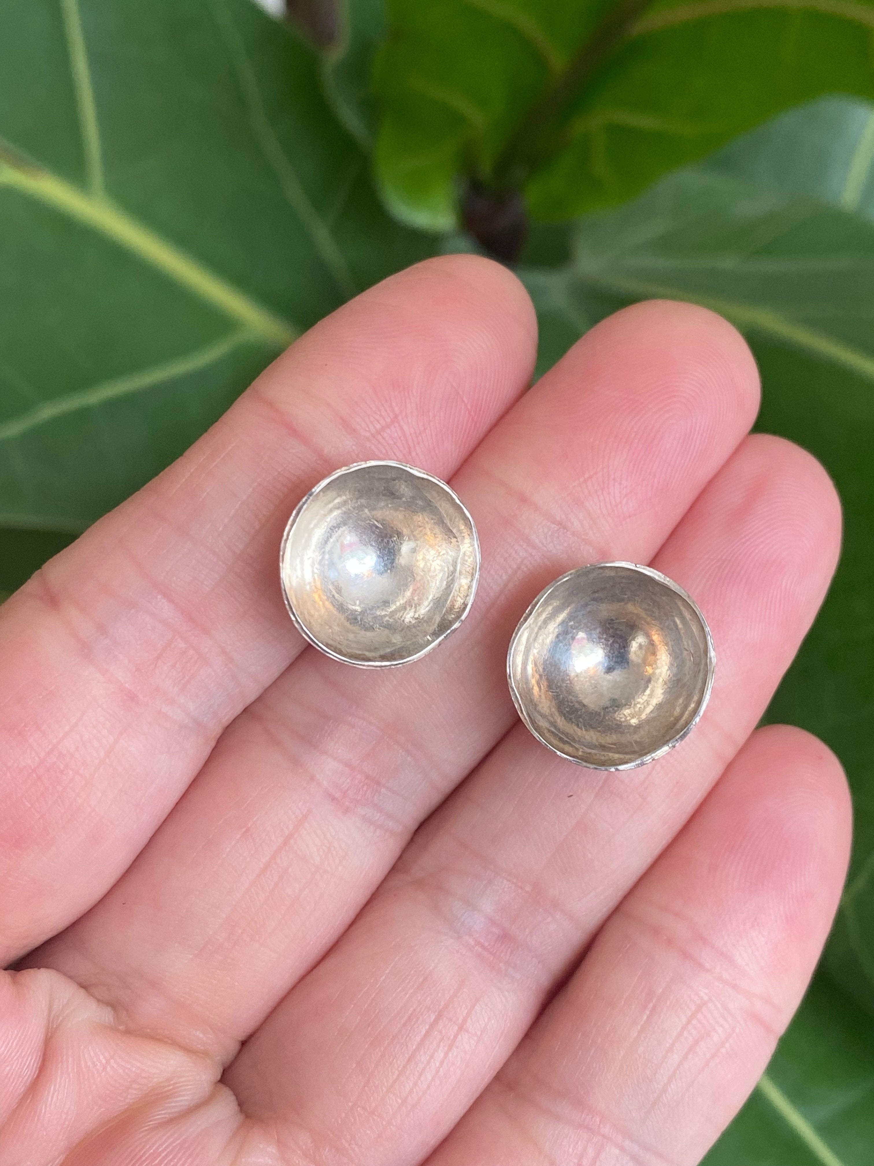 Siedra Loeffler- Irregular Bowl Stud