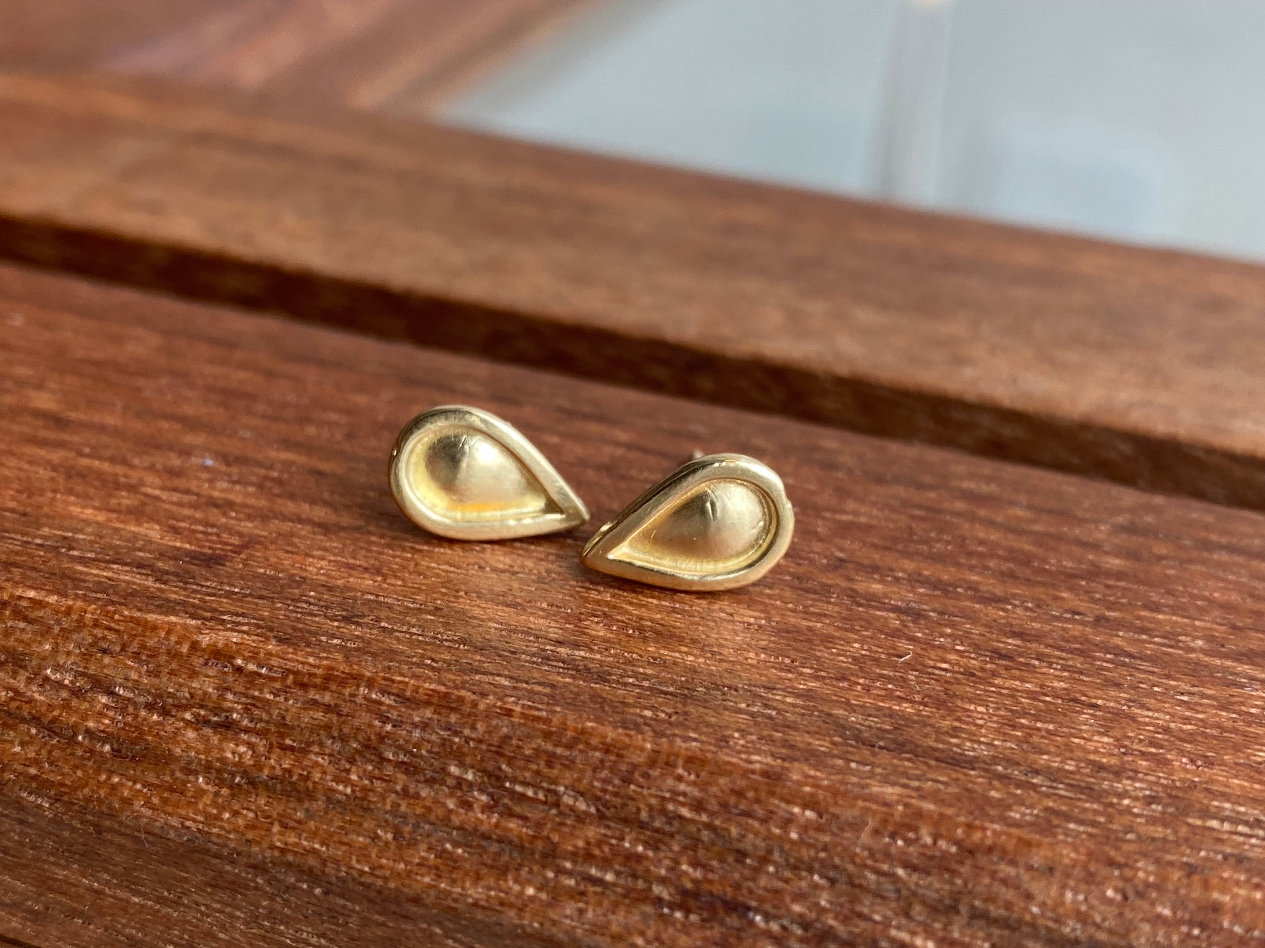 Monica Marcella- Flame Stud Earrings