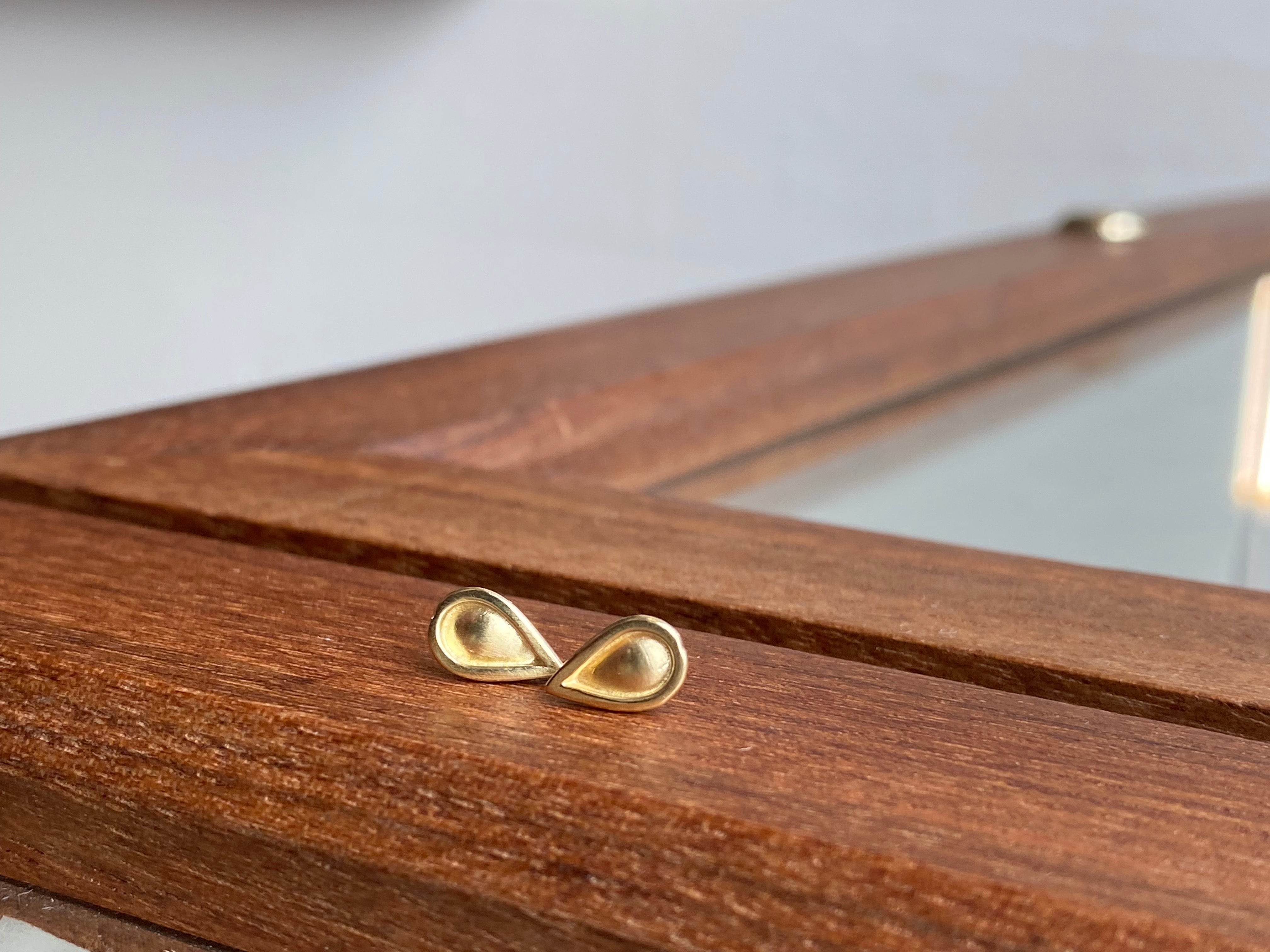 Monica Marcella- Flame Stud Earrings