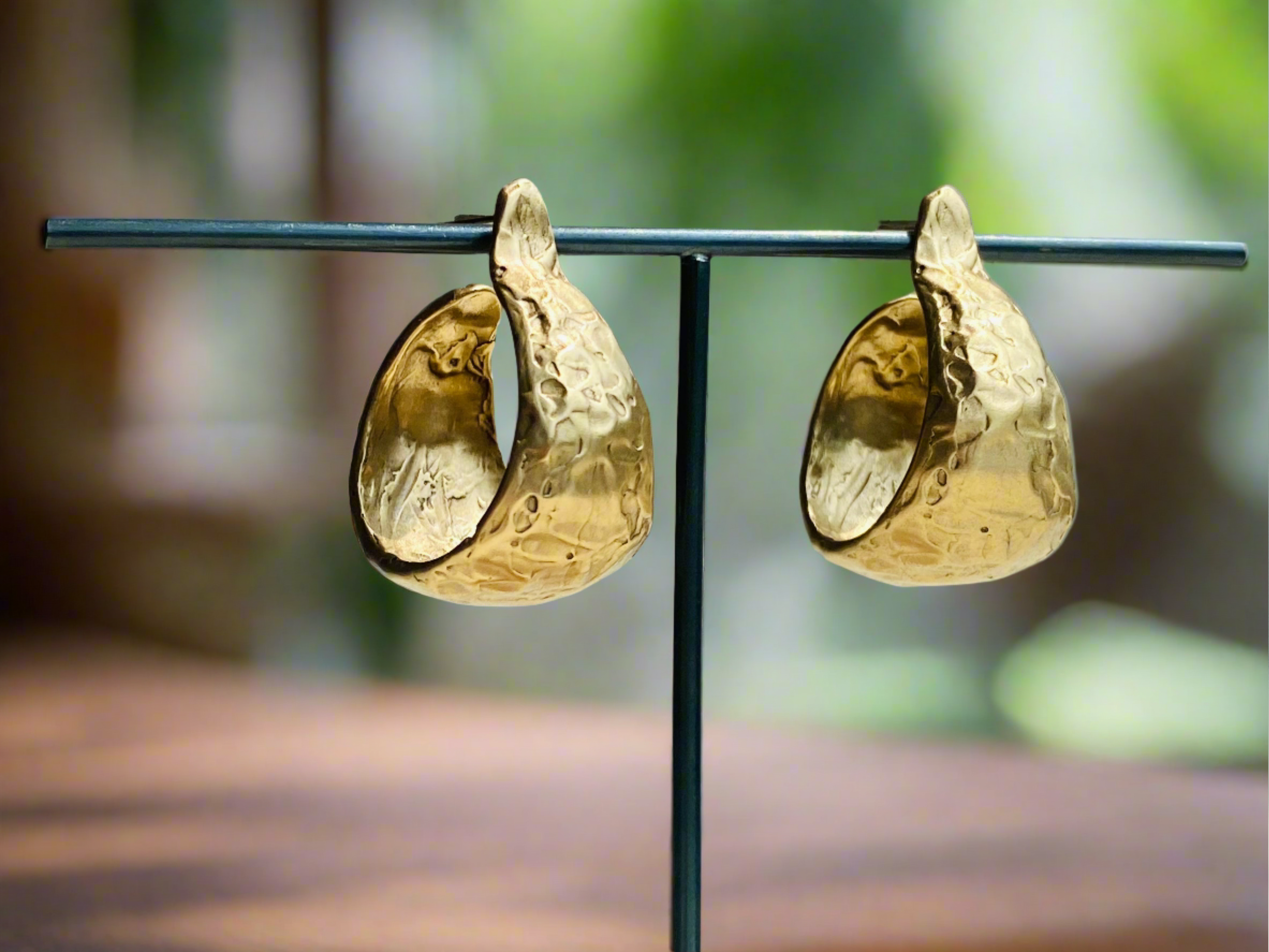 Julie Cohn- Pomelo Bronze Hoop Earring