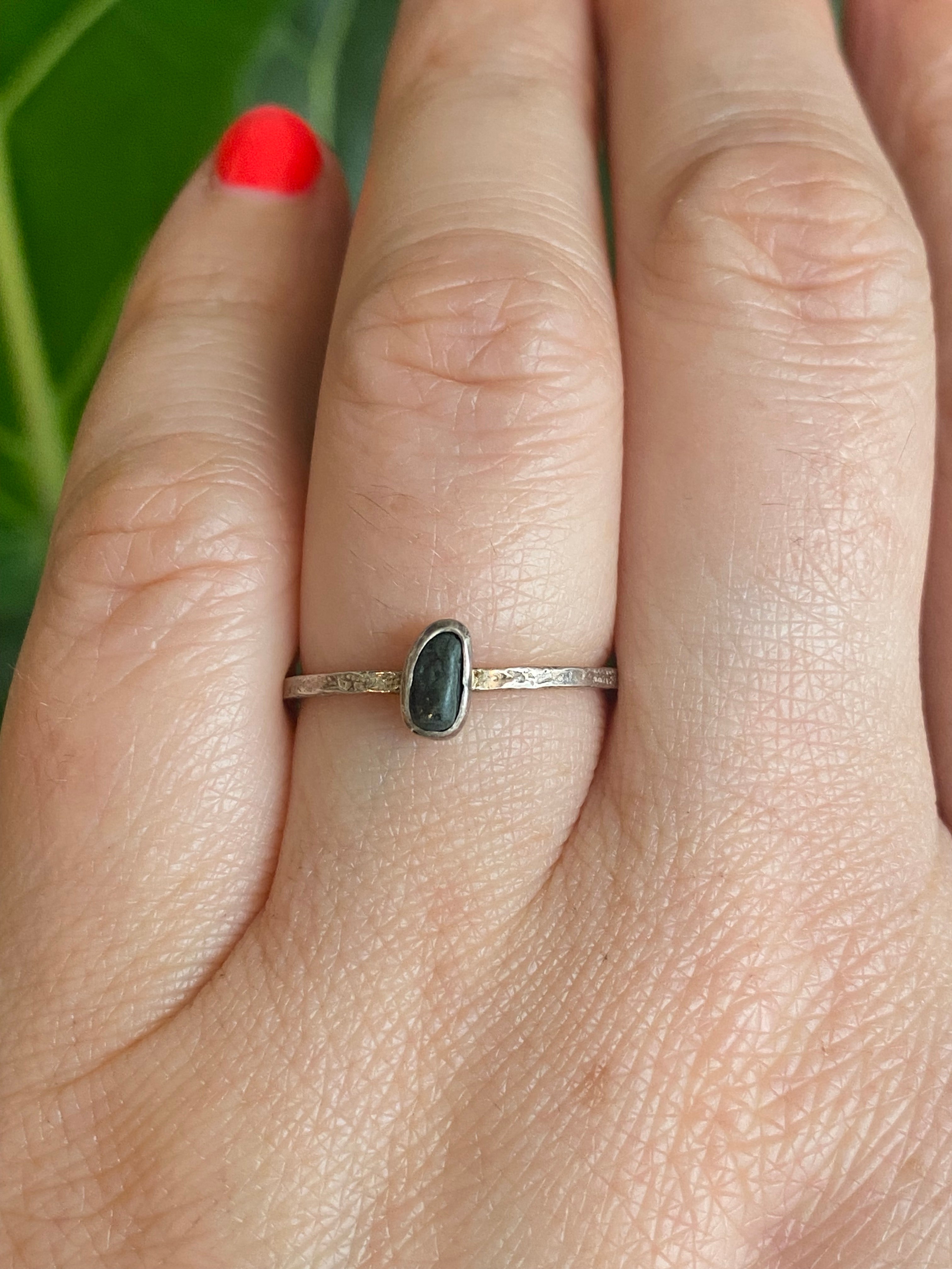 Koedyker Crafted- California Jade Stacking Ring