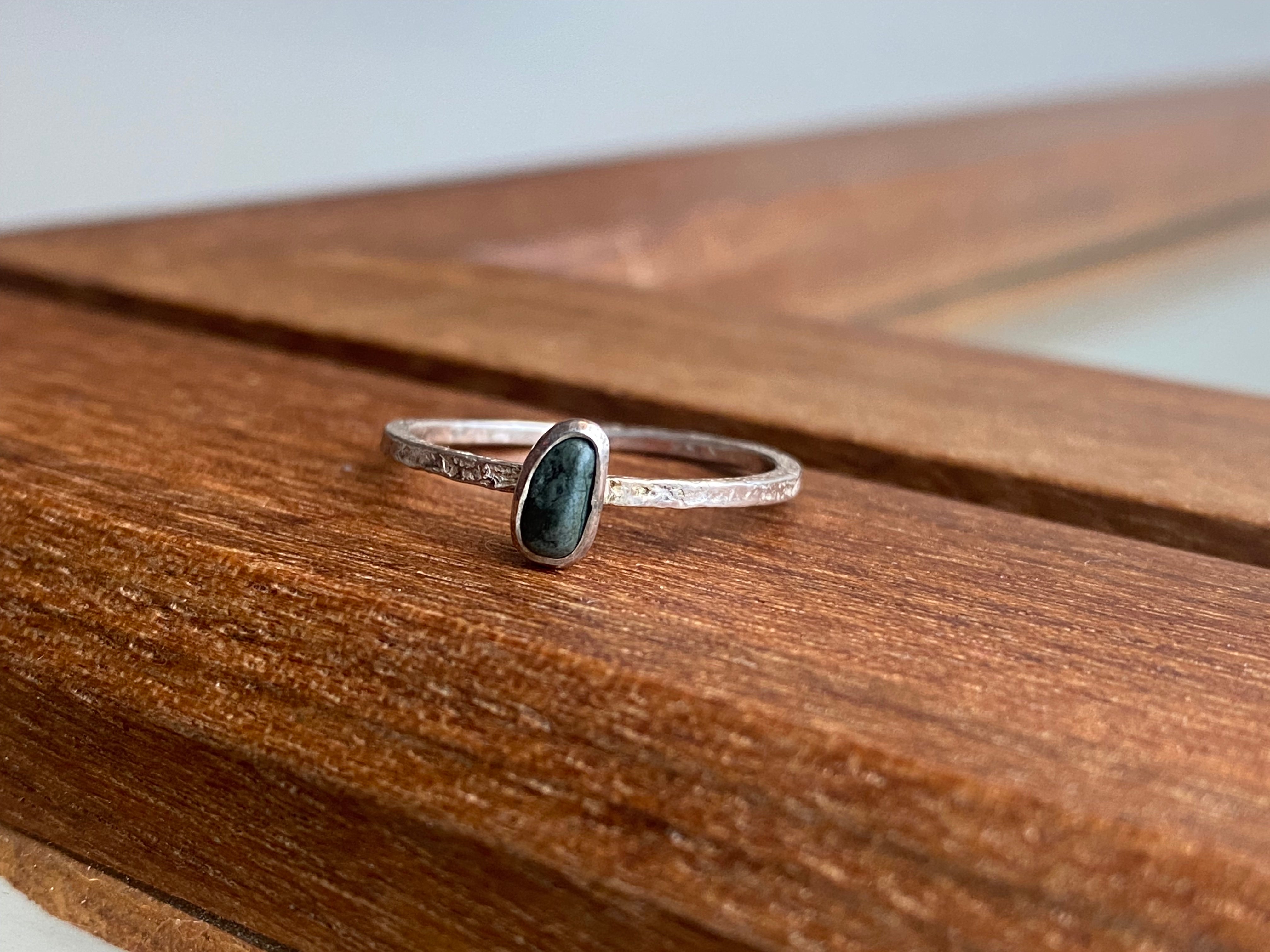 Koedyker Crafted- California Jade Stacking Ring
