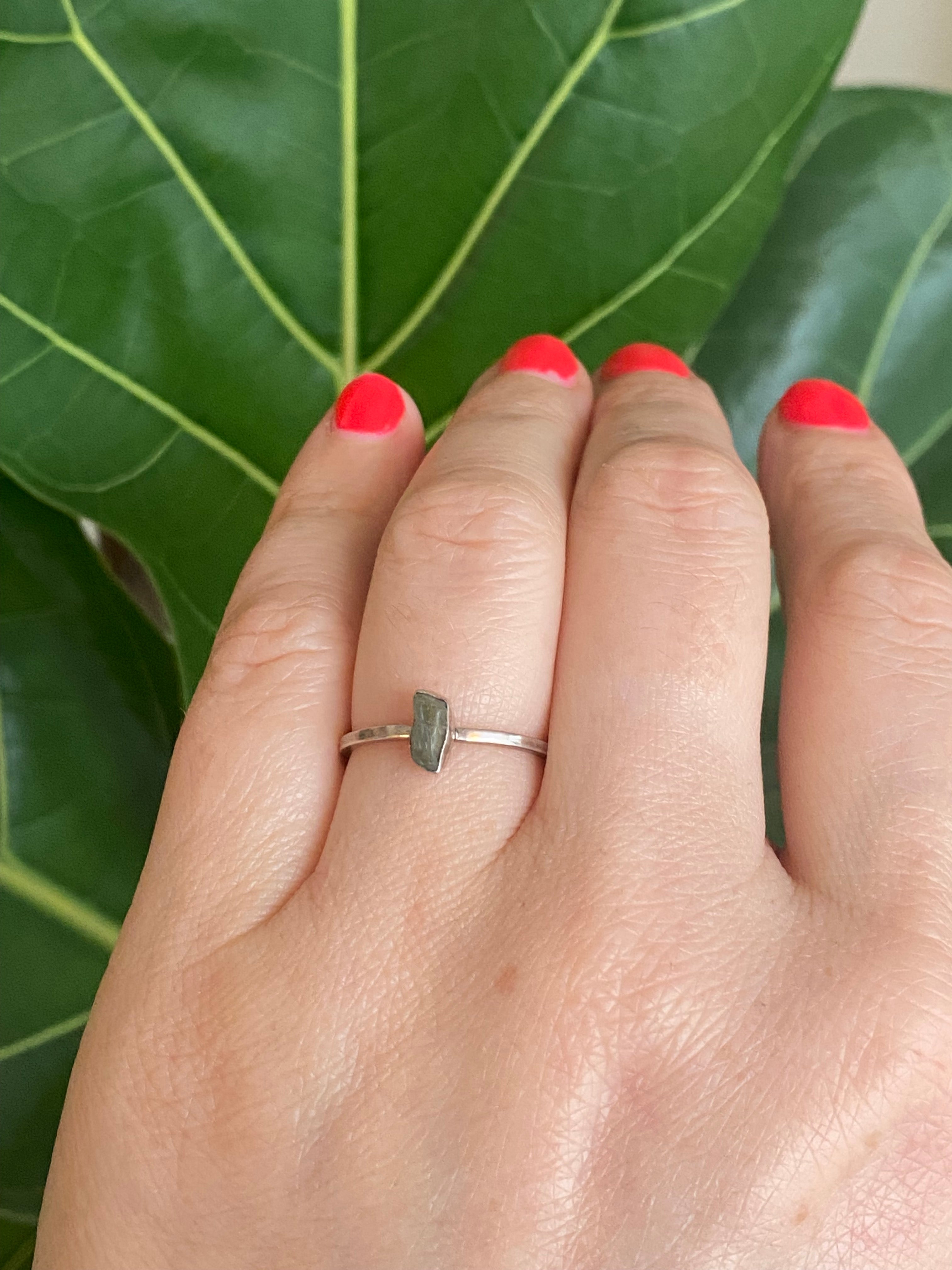 Koedyker Crafted- California Jade Stacking Ring