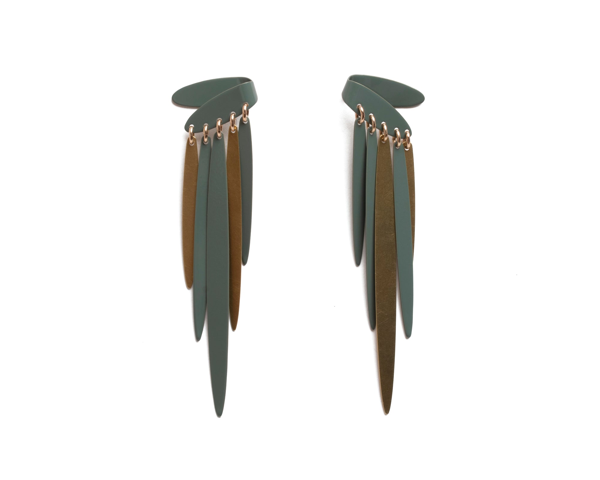 Ashley Buchanan- Slide Climber Drop Earrings