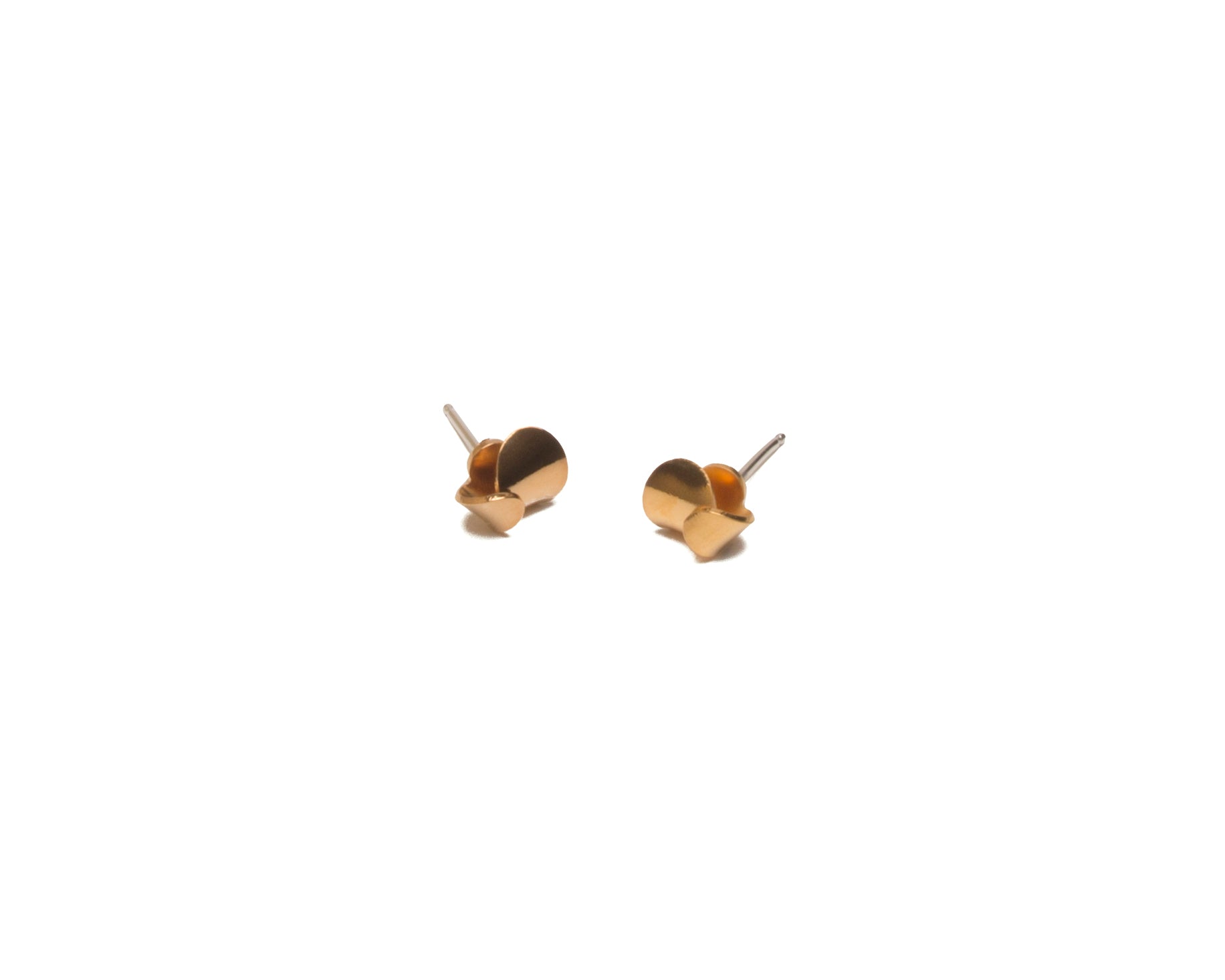 Ashley Buchanan- Folded Stud Earring