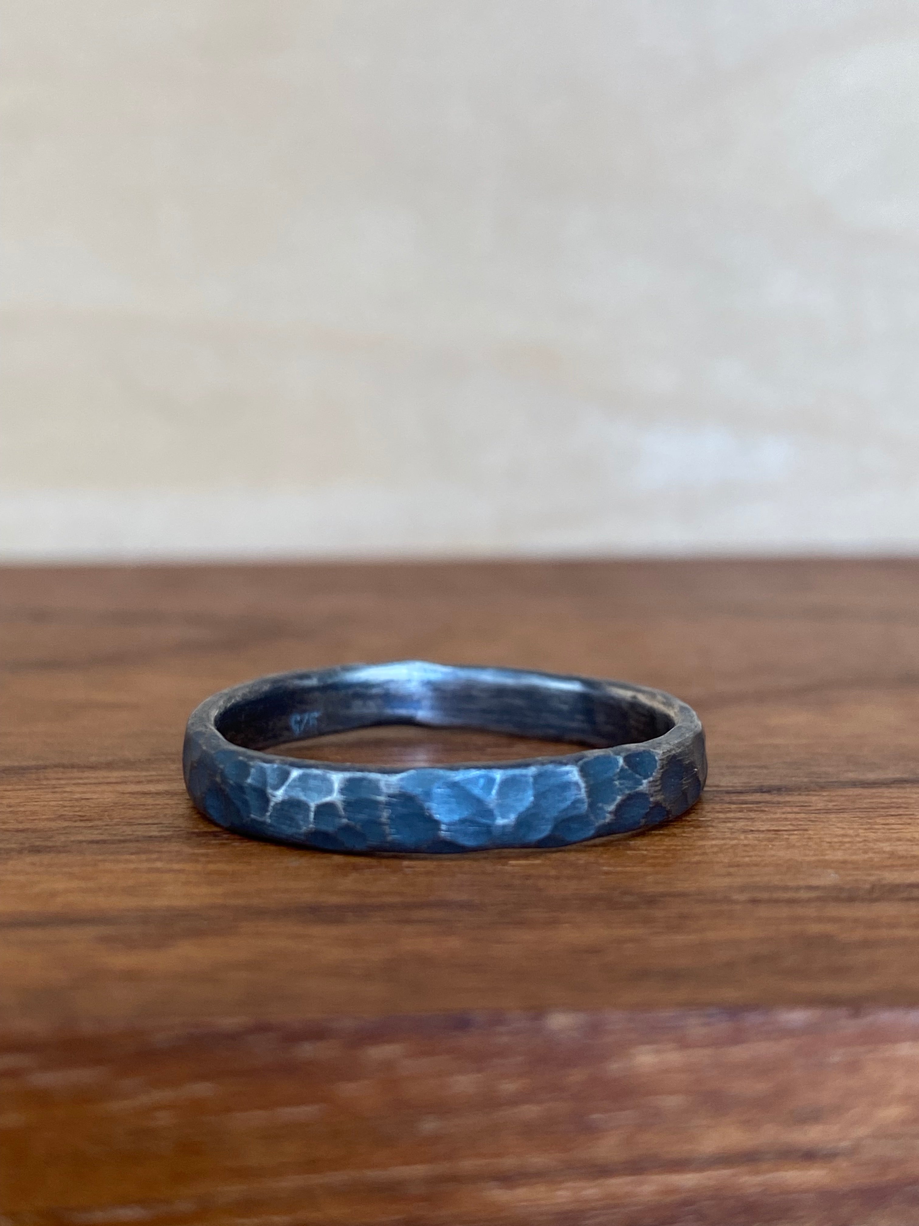Betty Jäger- Hammered Band Rings