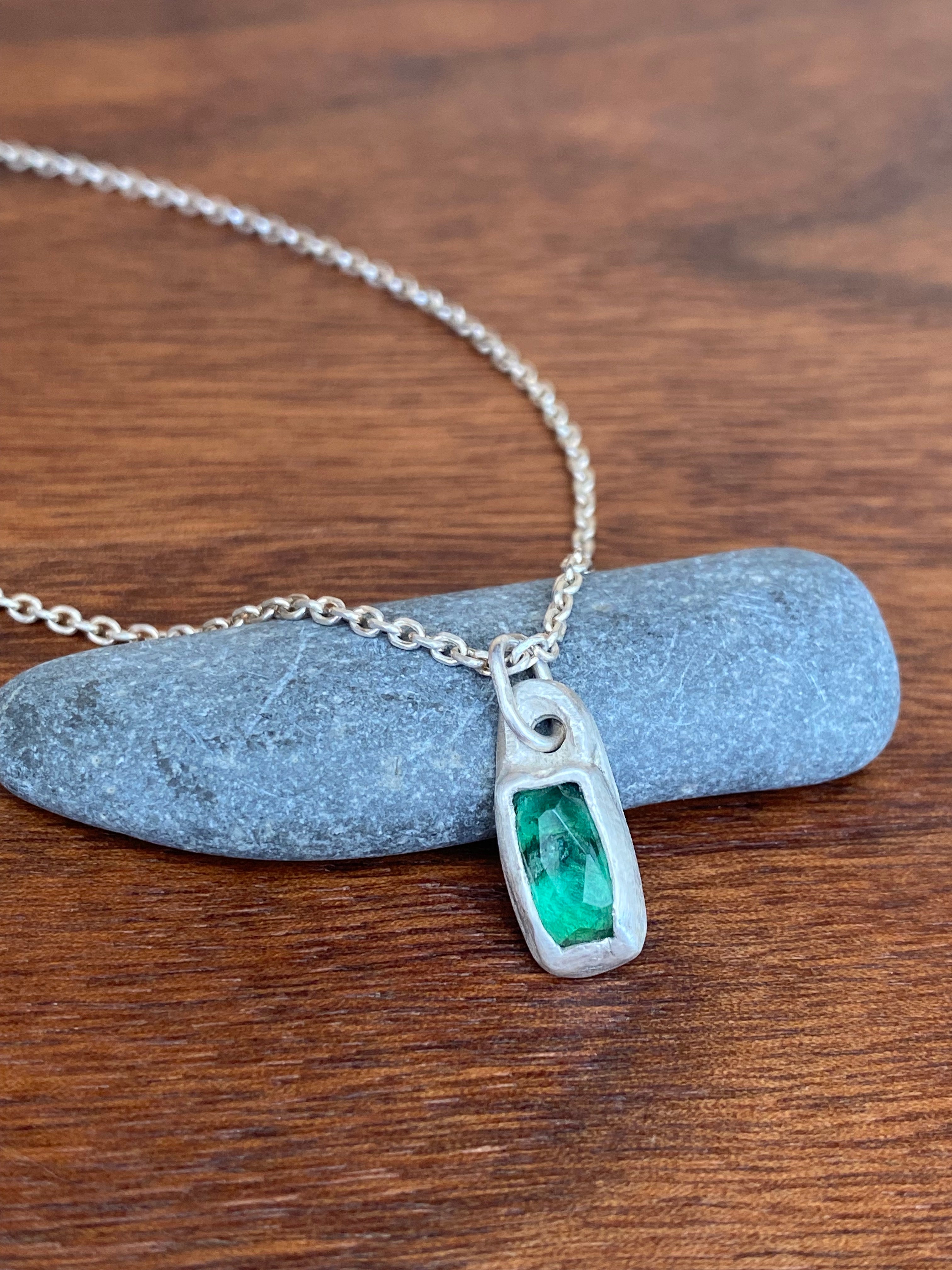Betty Jäger- Green Tourmaline Necklace