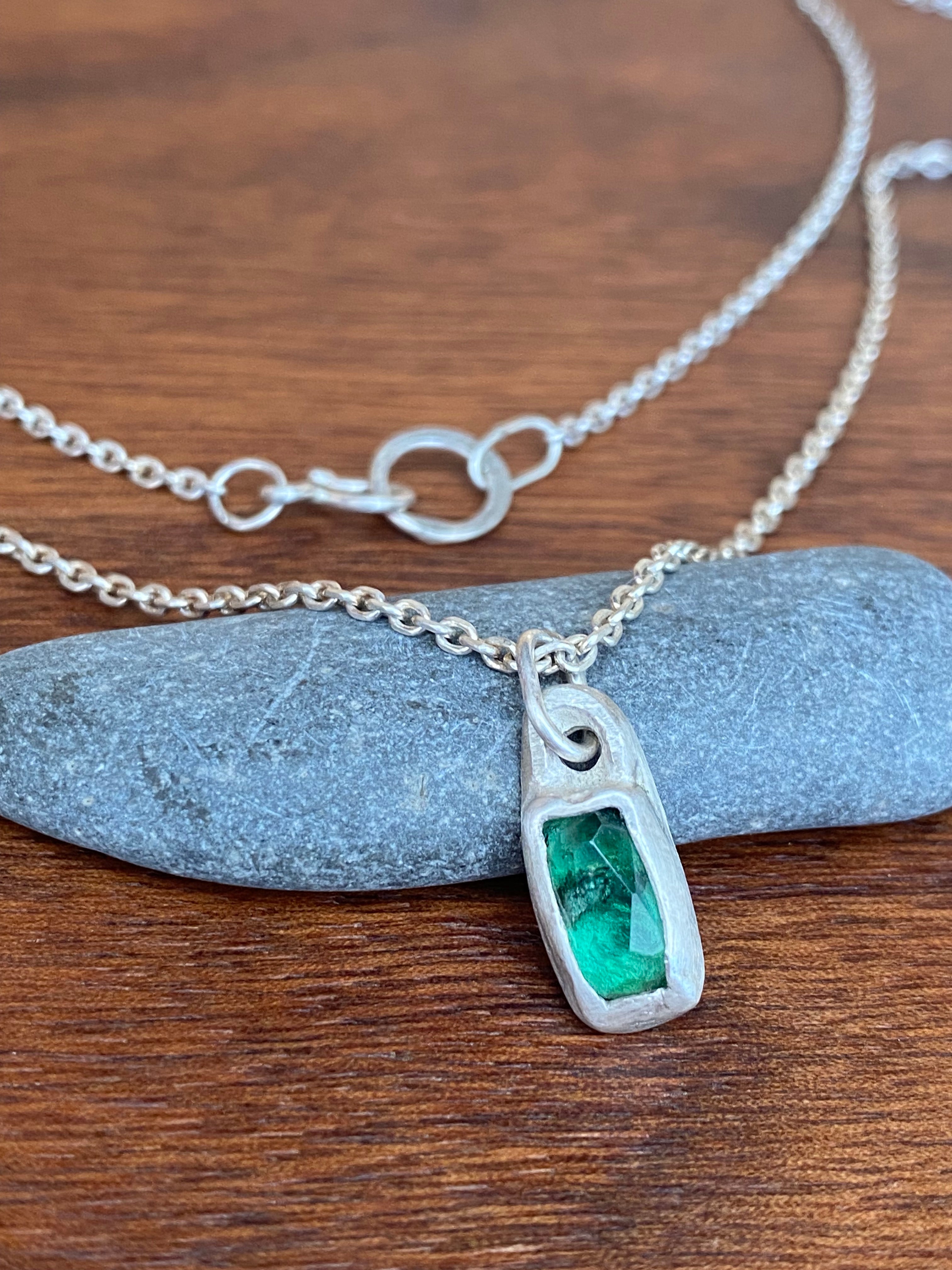 Betty Jäger- Green Tourmaline Necklace