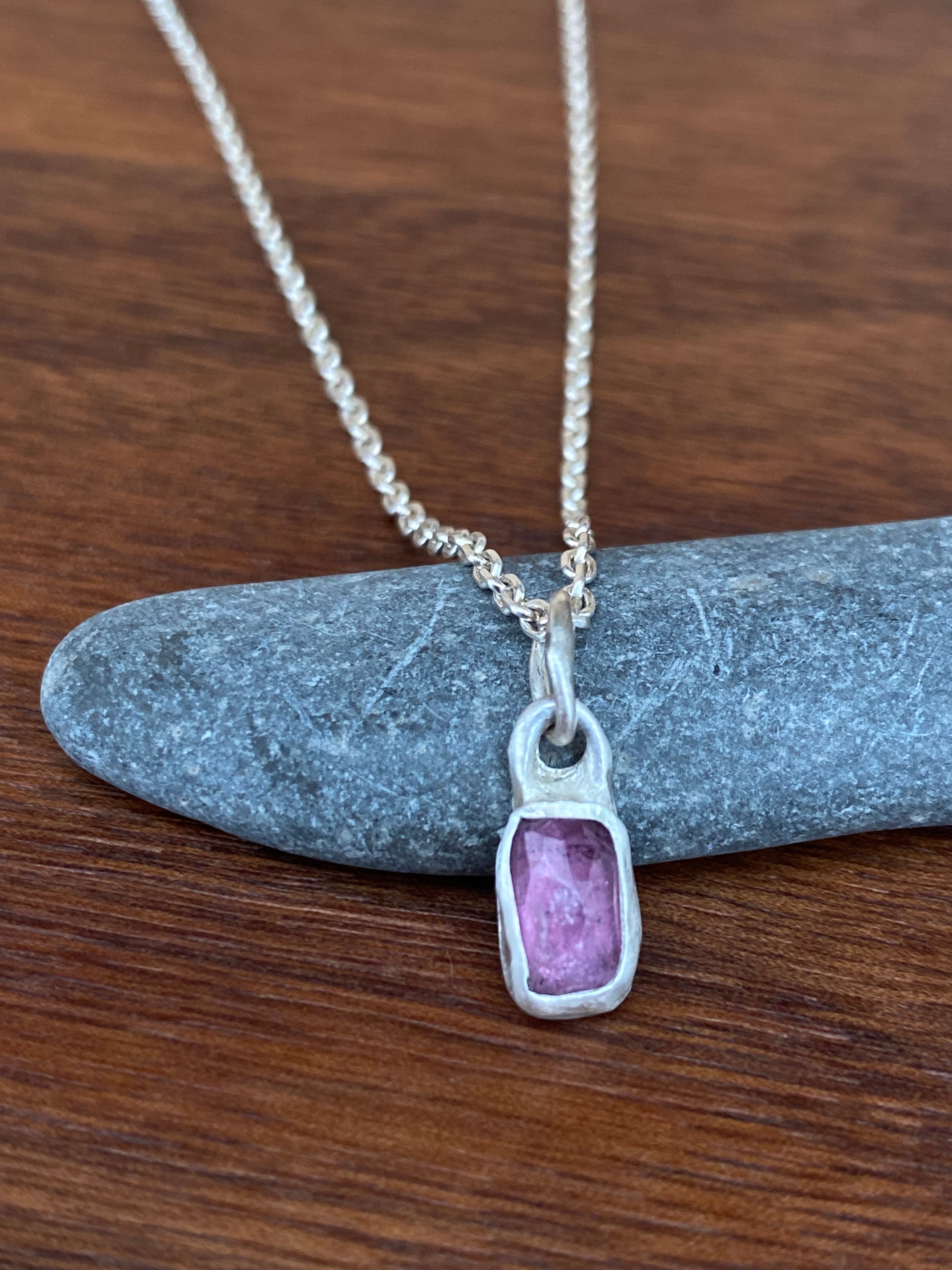 Betty Jäger- Pink Tourmaline Necklace