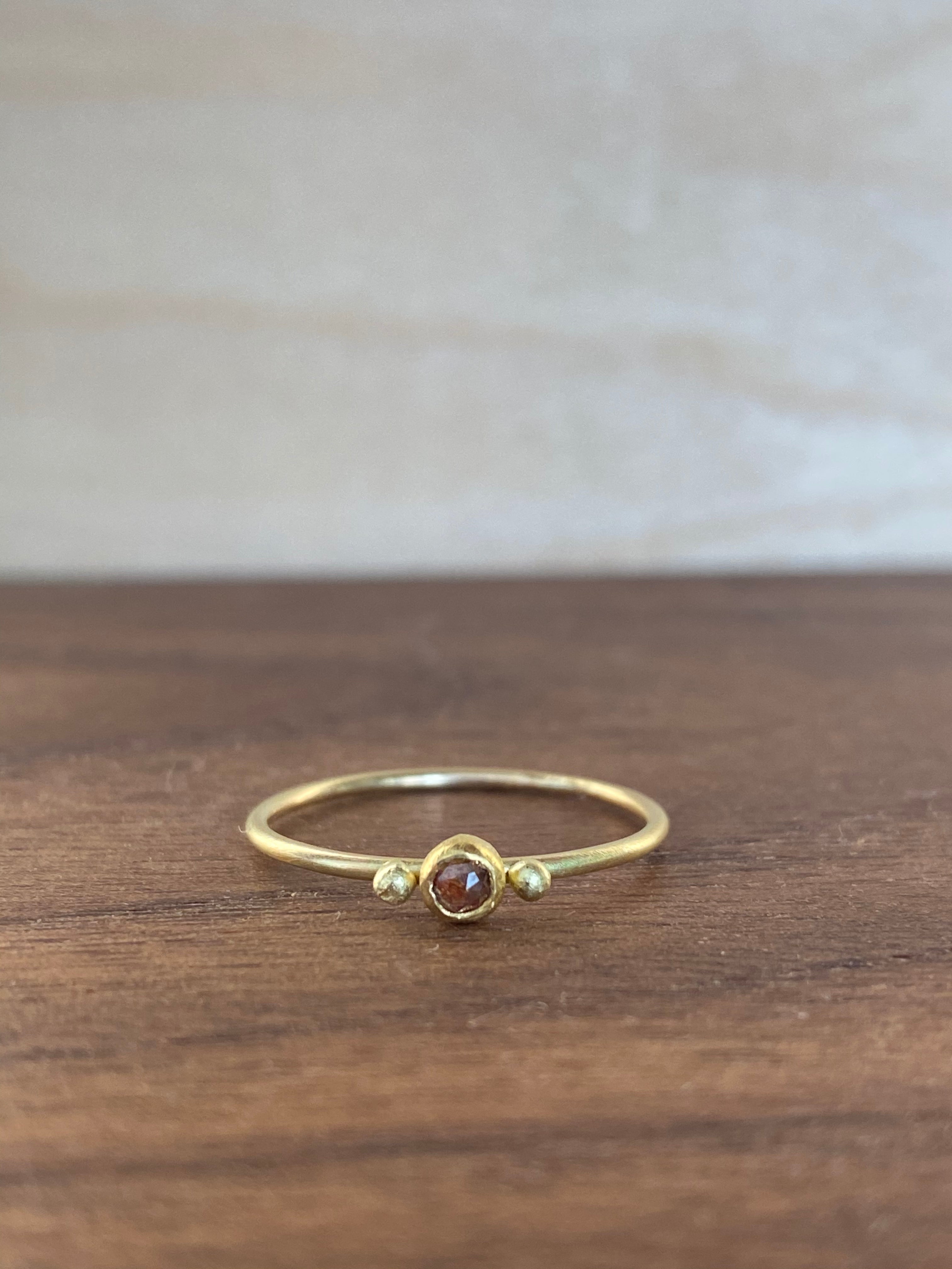 Siedra Loeffler- Rosecut Diamond Petite Ring