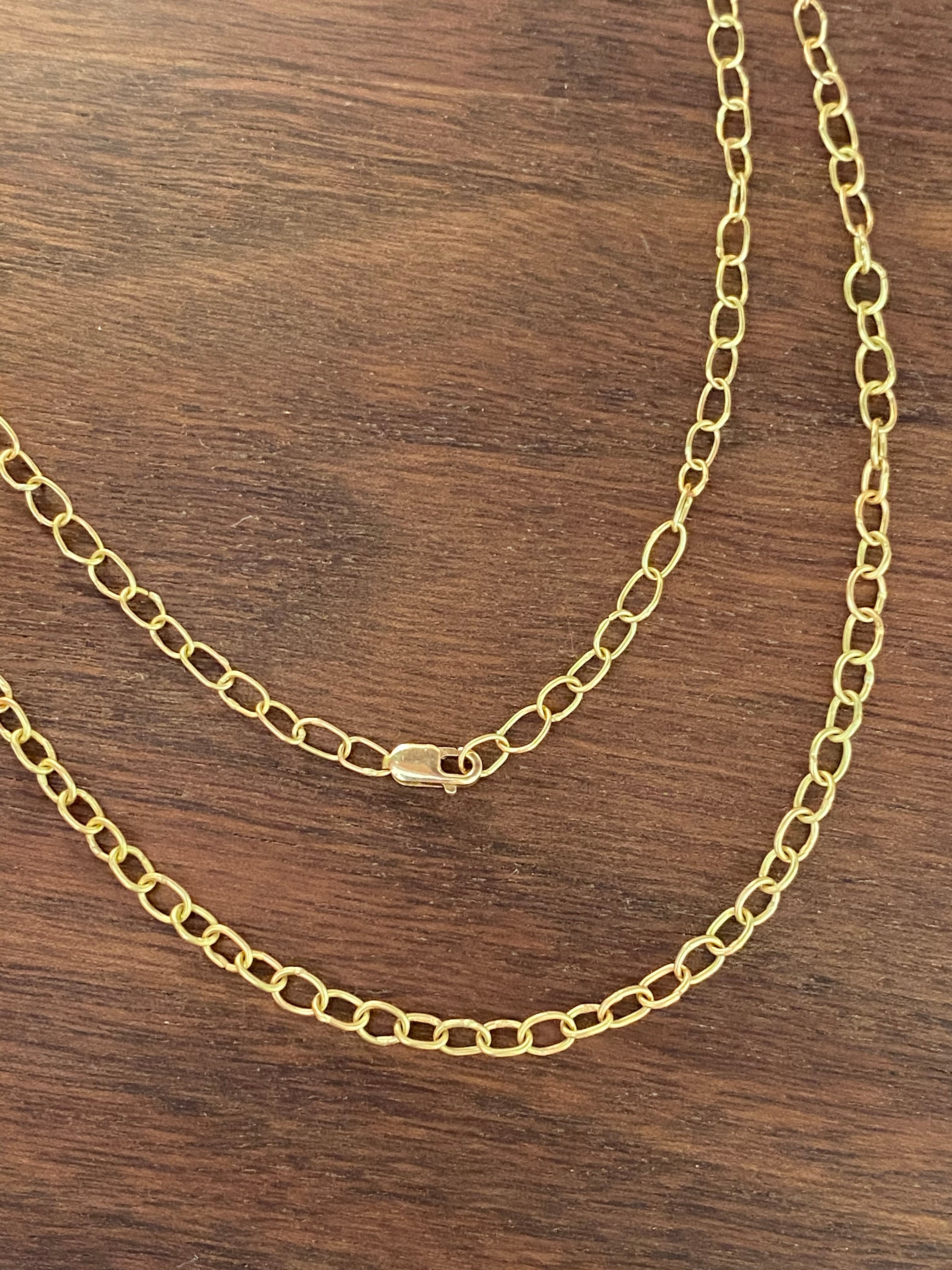 Siedra Loeffler- Petite Oval Handmade Chain Necklace