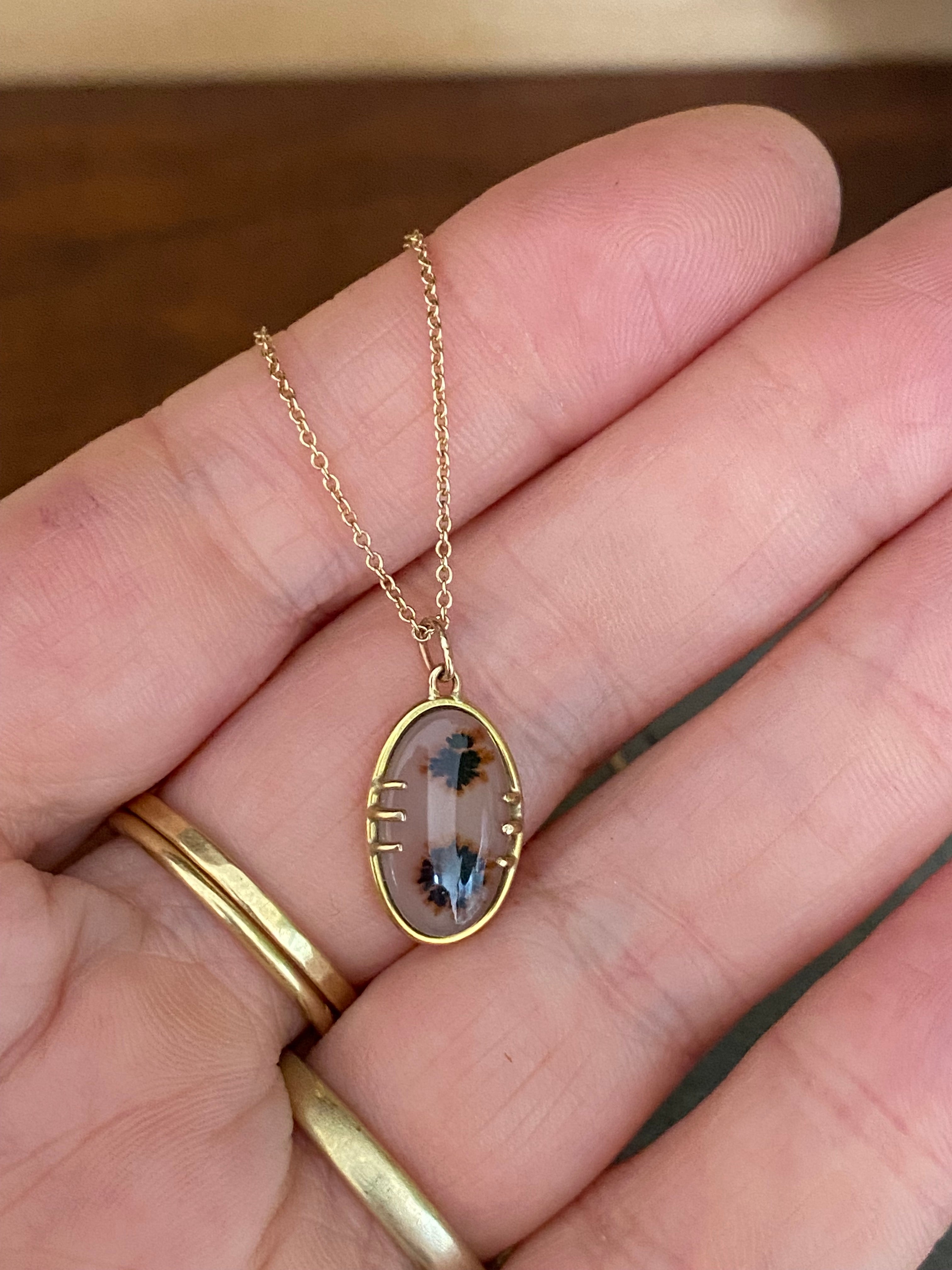Koedyker Crafter- Dendritic Agate Necklace