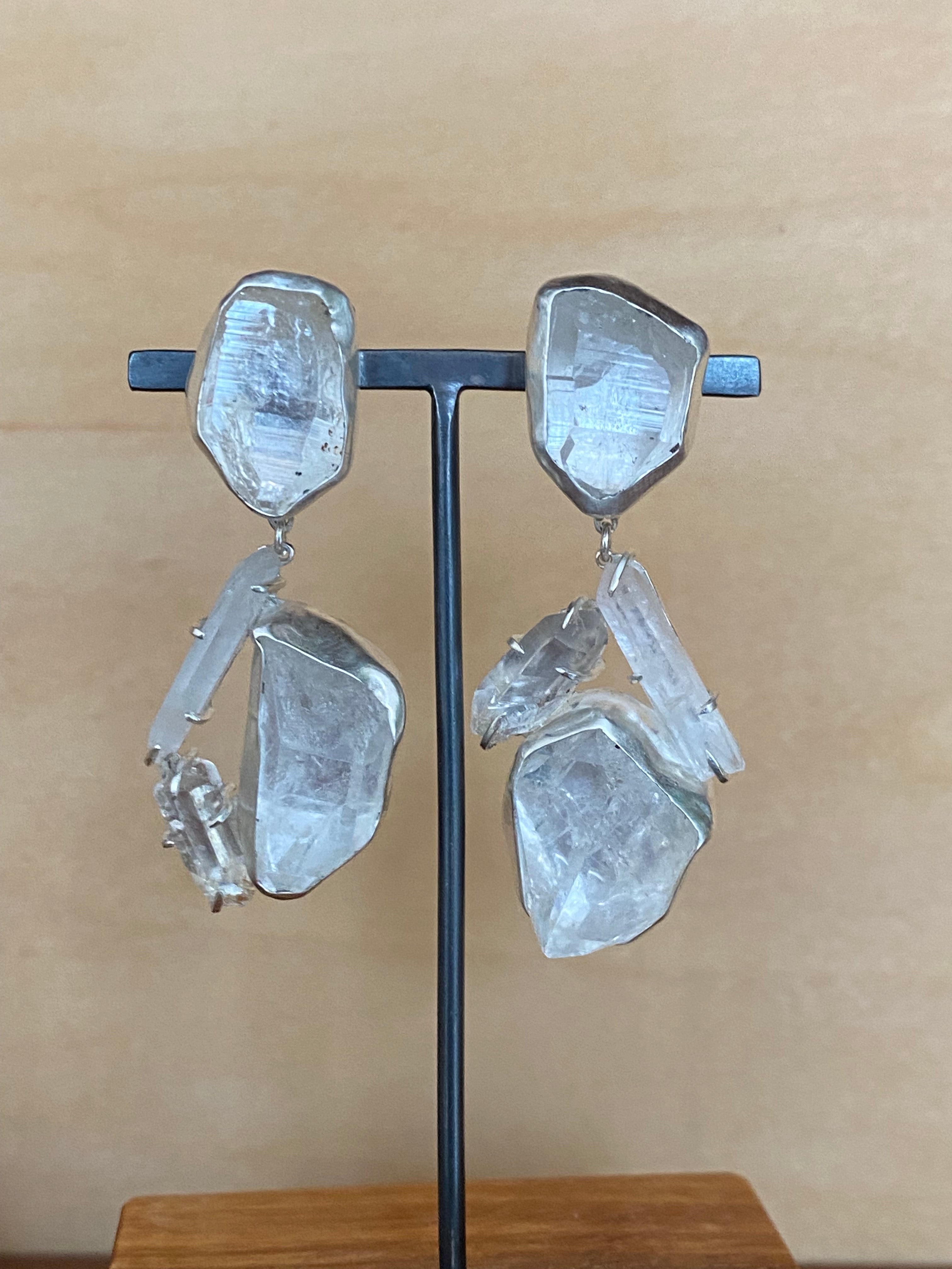 Koedyker Crafted- Quartz Cluster Earrings