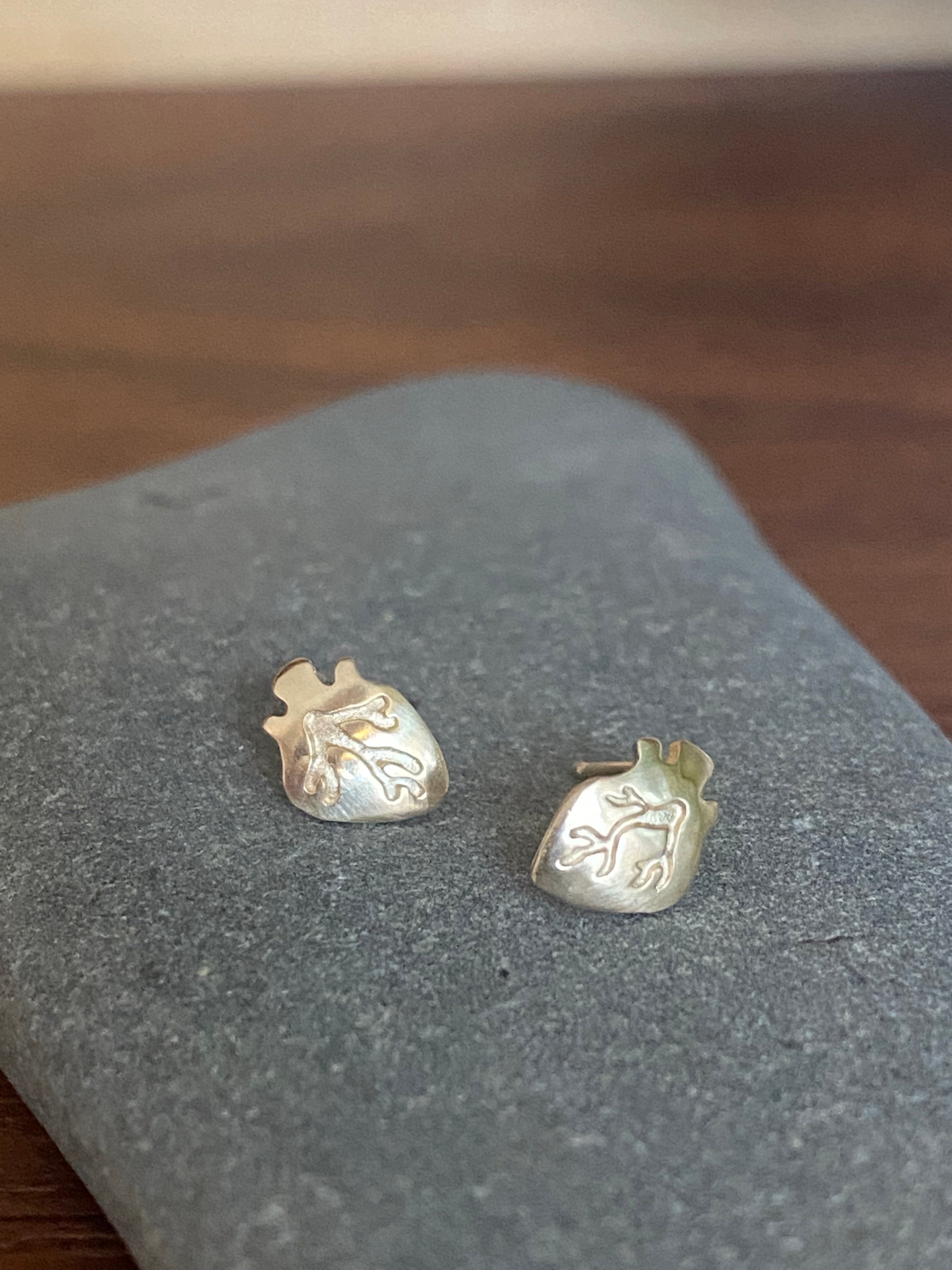 Luana Coonen- Heart Stud Earring