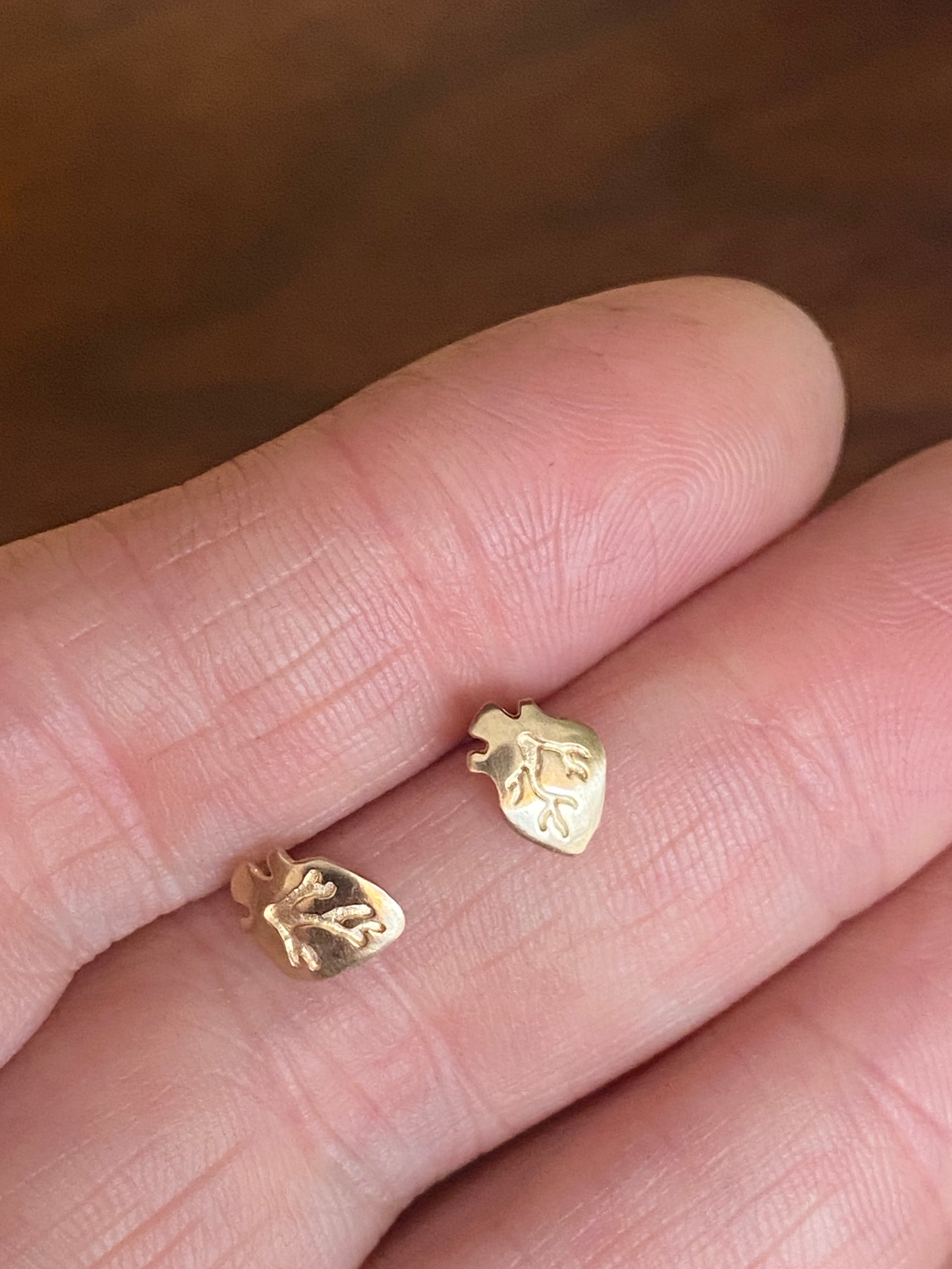 Luana Coonen- Heart Stud Earring