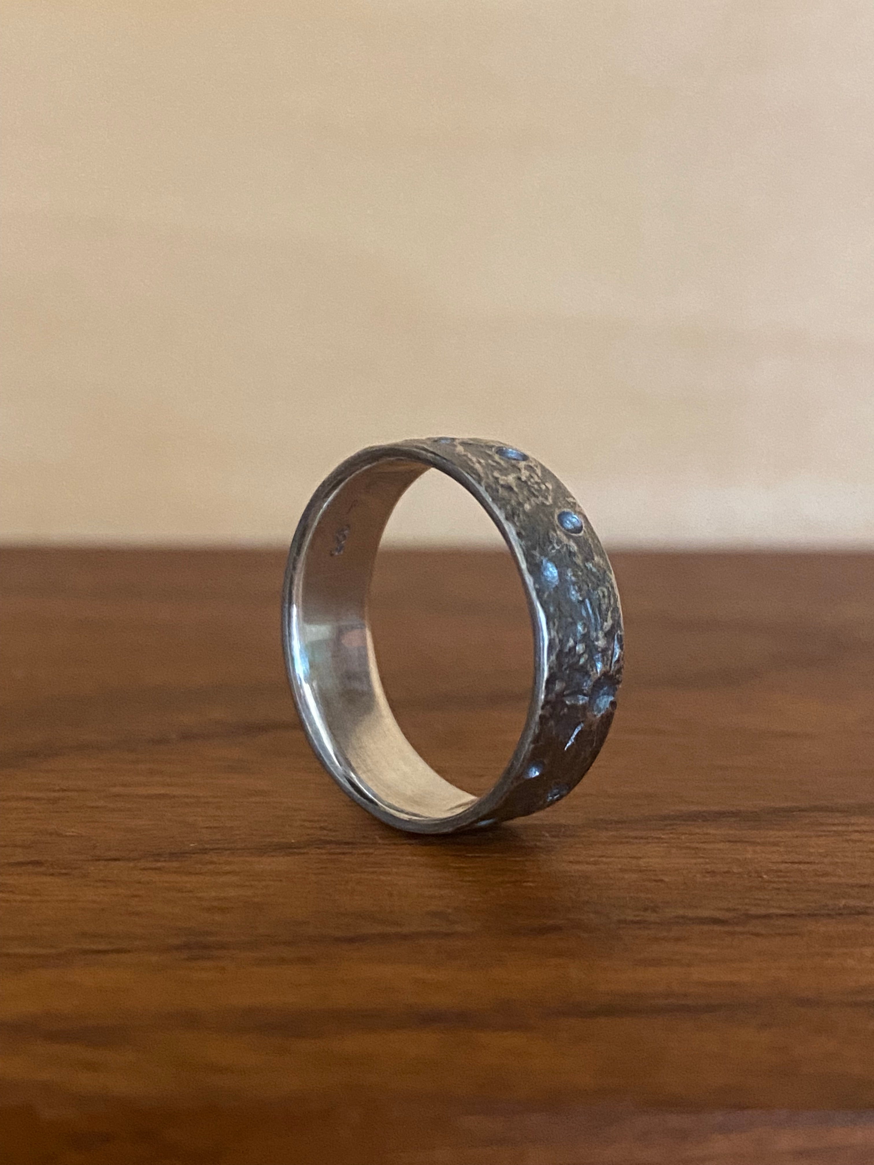 Luana Coonen- Moon Texture Ring Band