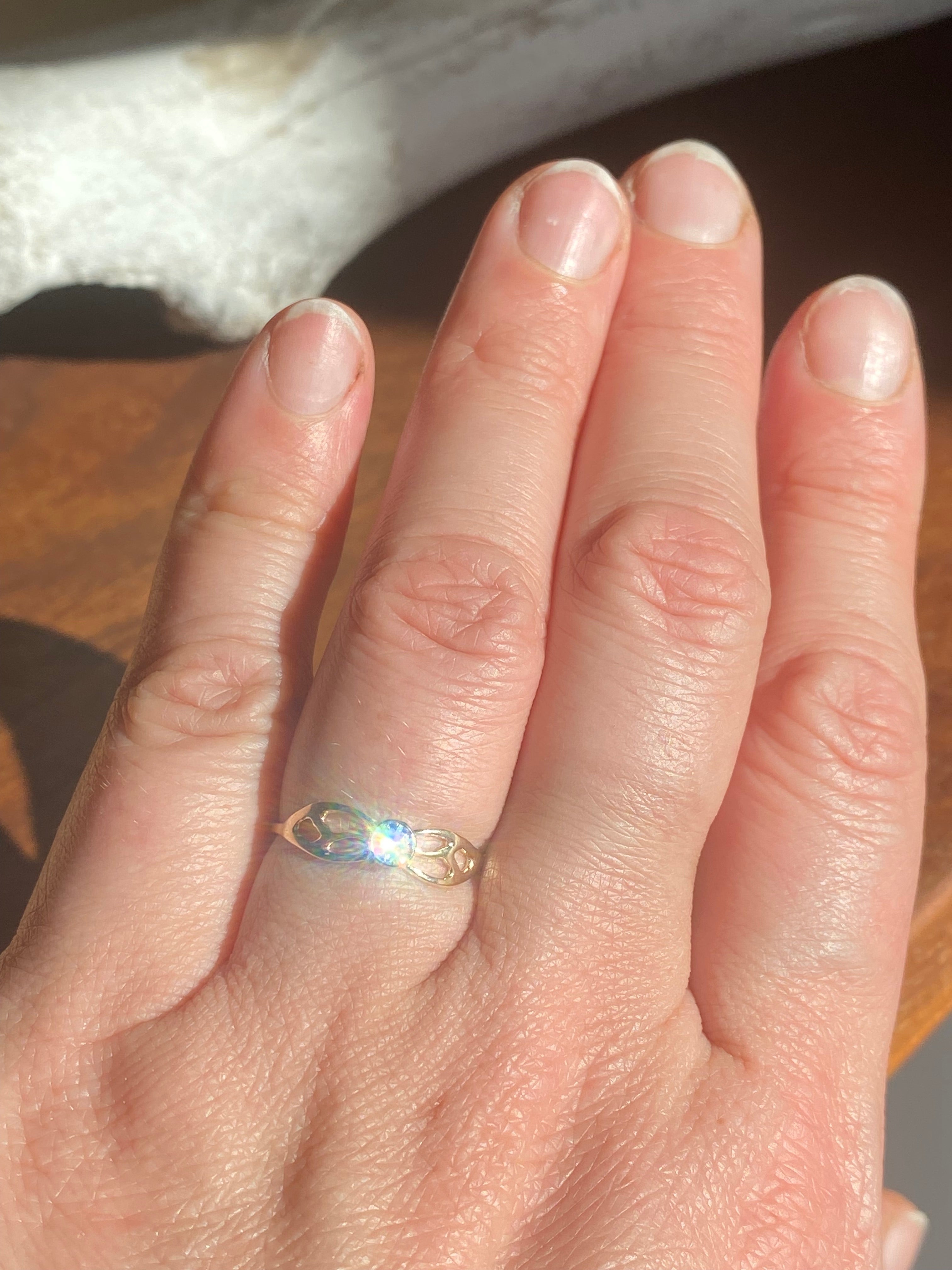Luana Coonen- Tiny Branch Diamond Ring
