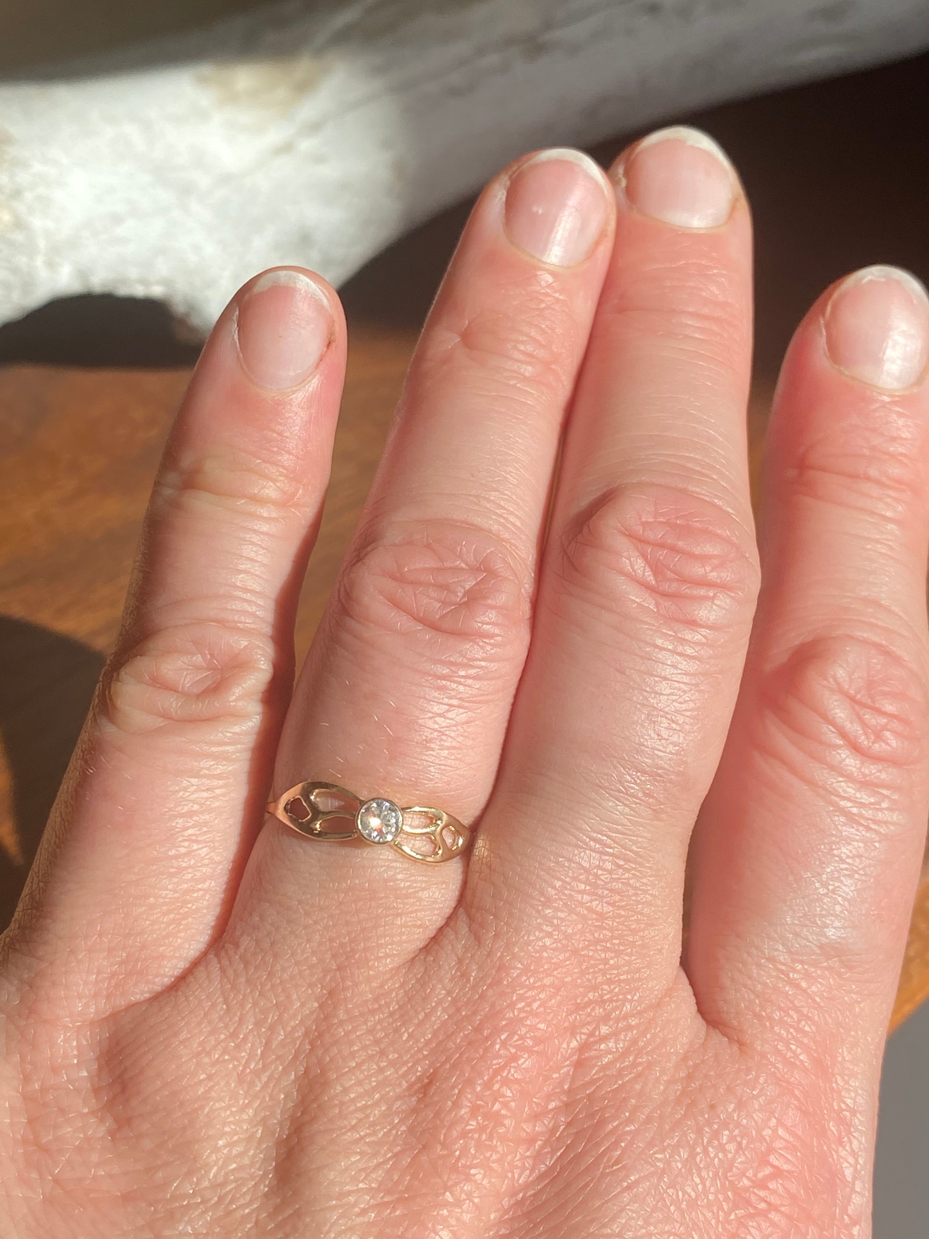 Luana Coonen- Tiny Branch Diamond Ring