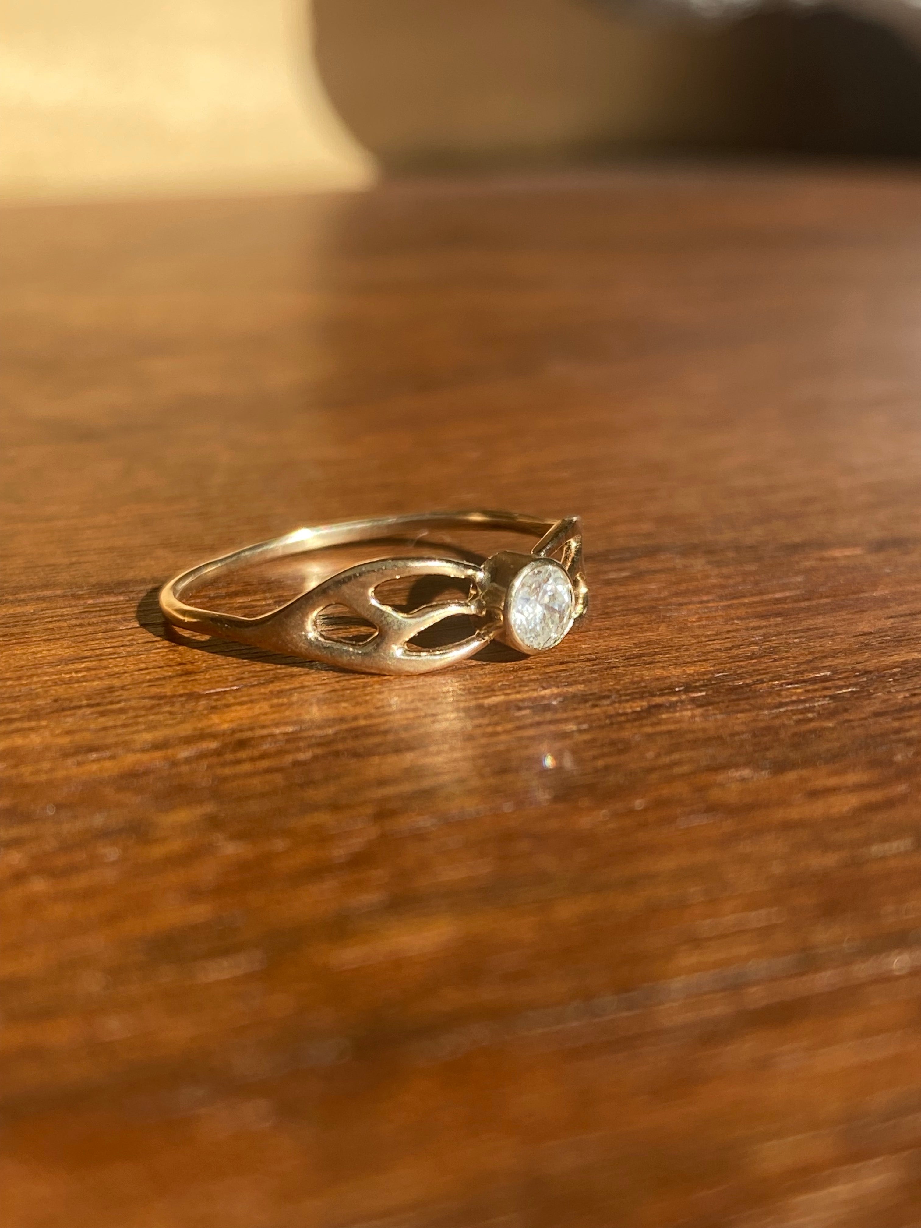 Luana Coonen- Tiny Branch Diamond Ring