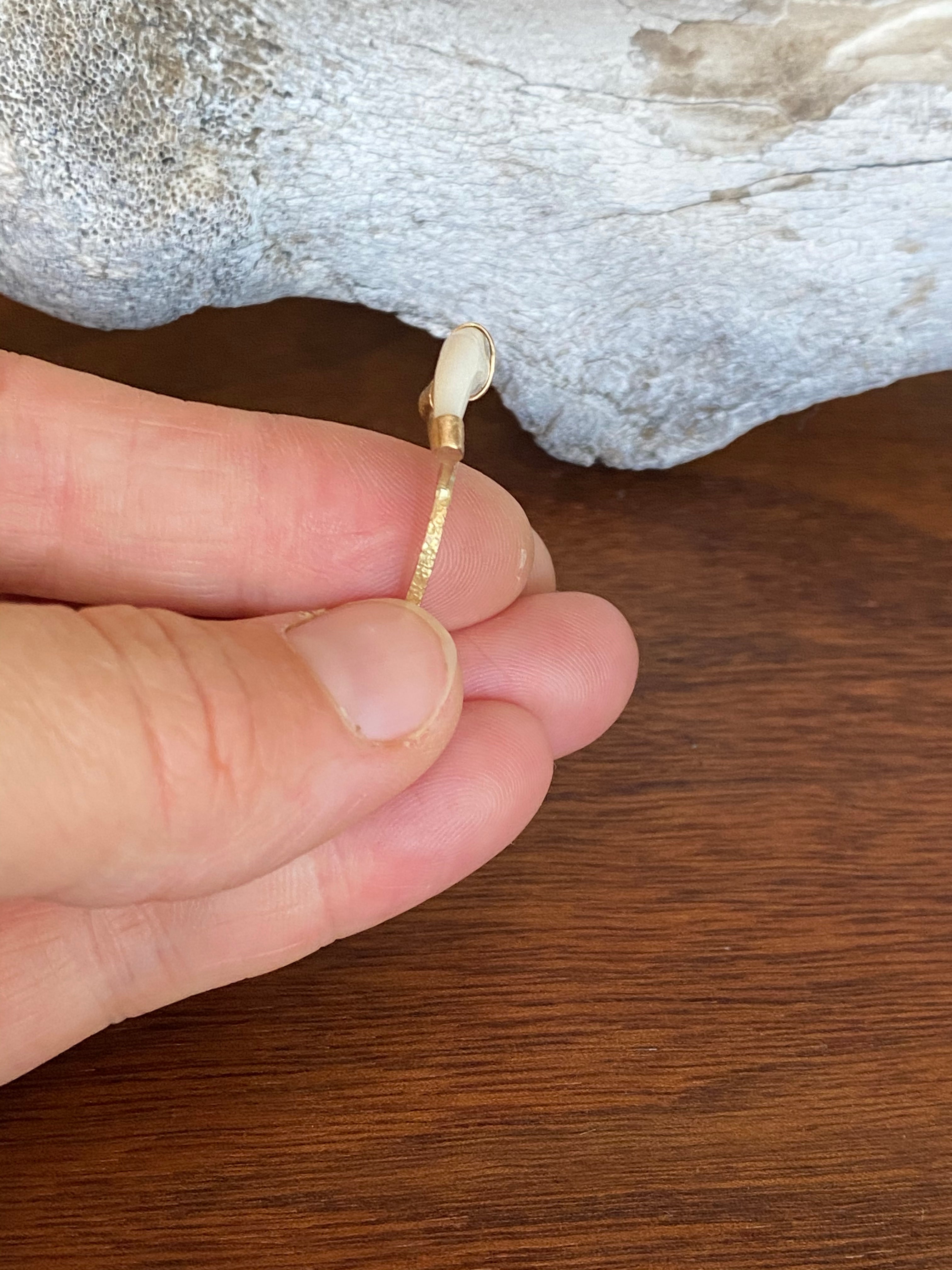 M. Rose Studio- Arched Tooth Ring