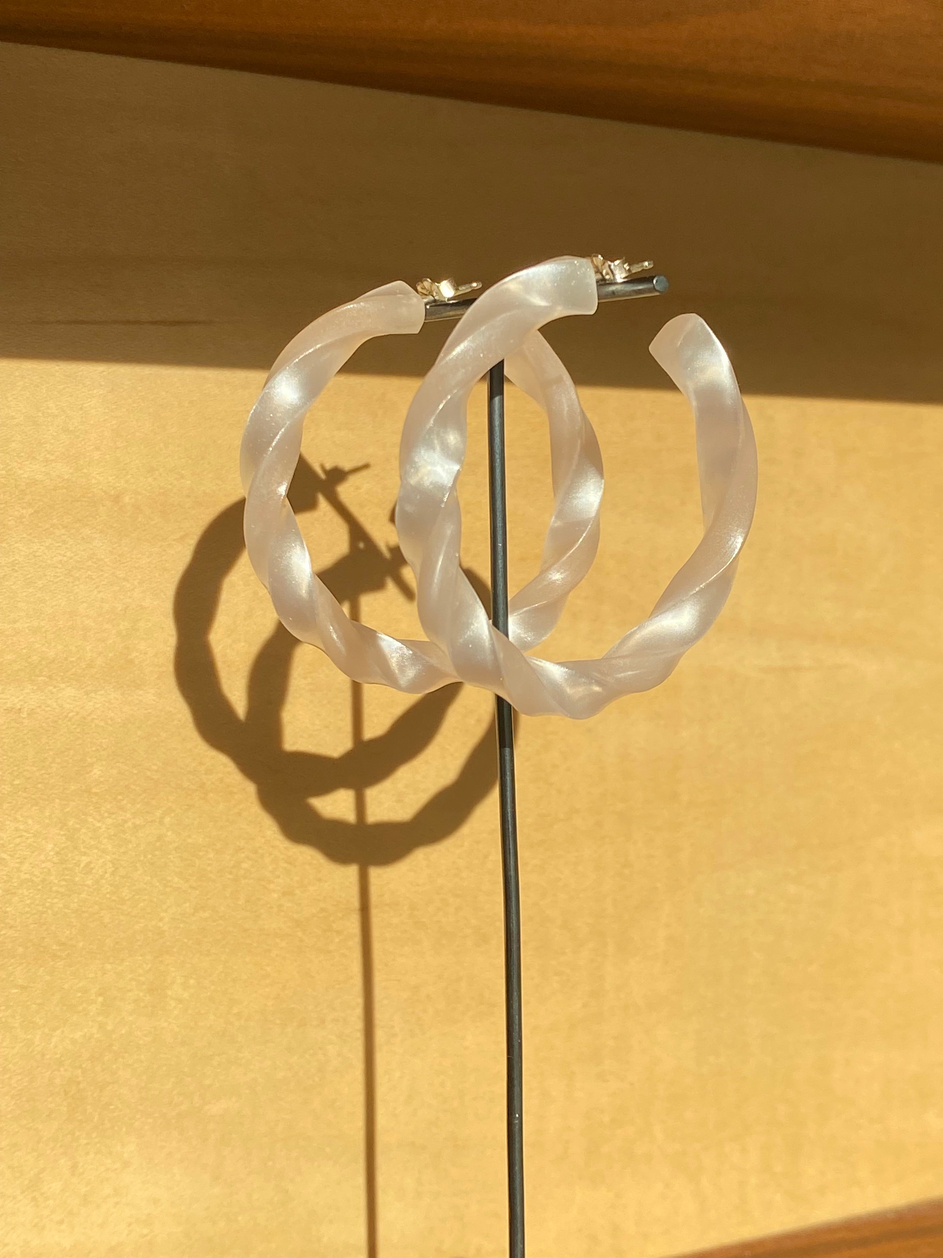 Woll Jewelry-Twist Hoop