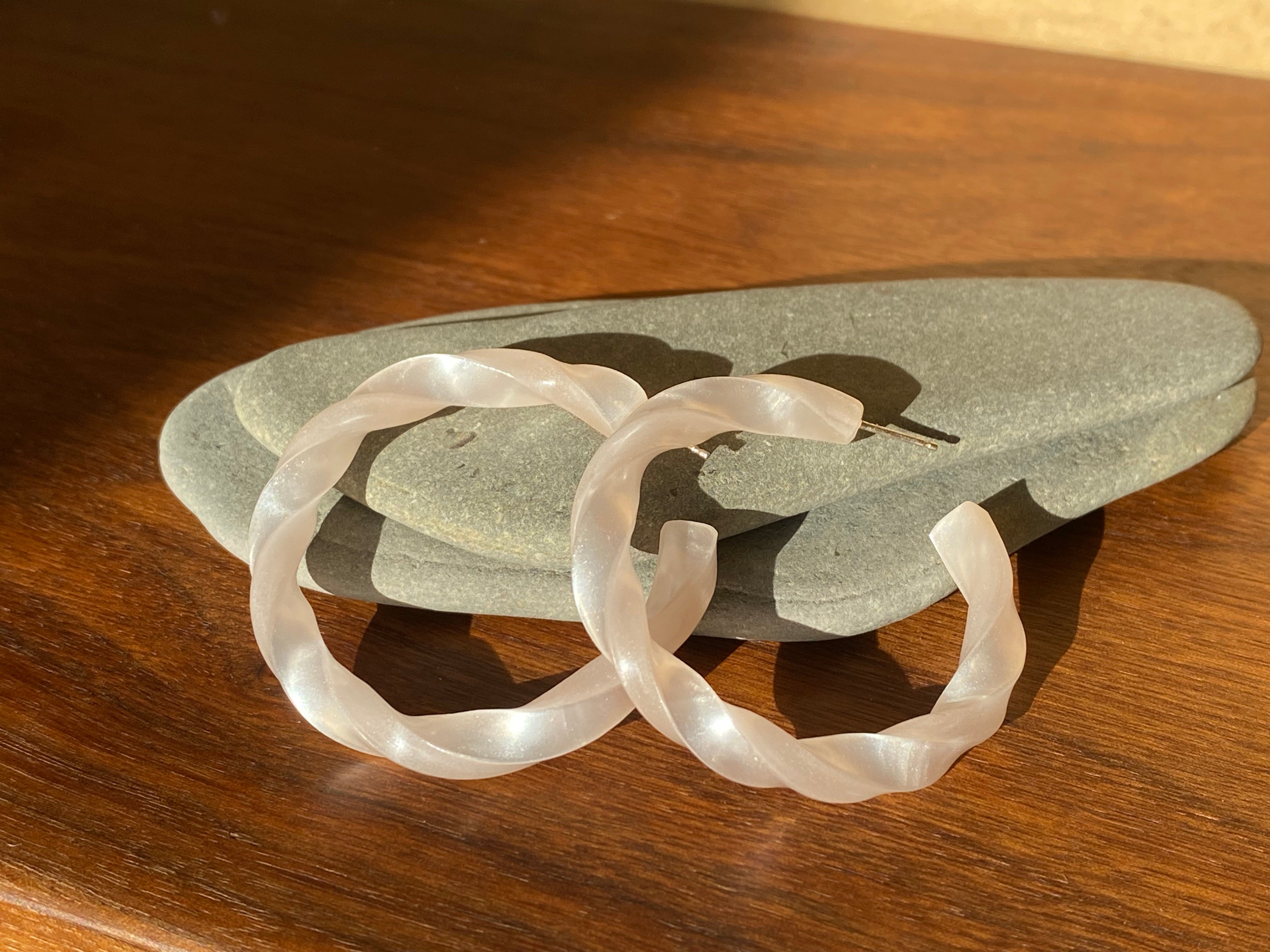 Woll Jewelry-Twist Hoop