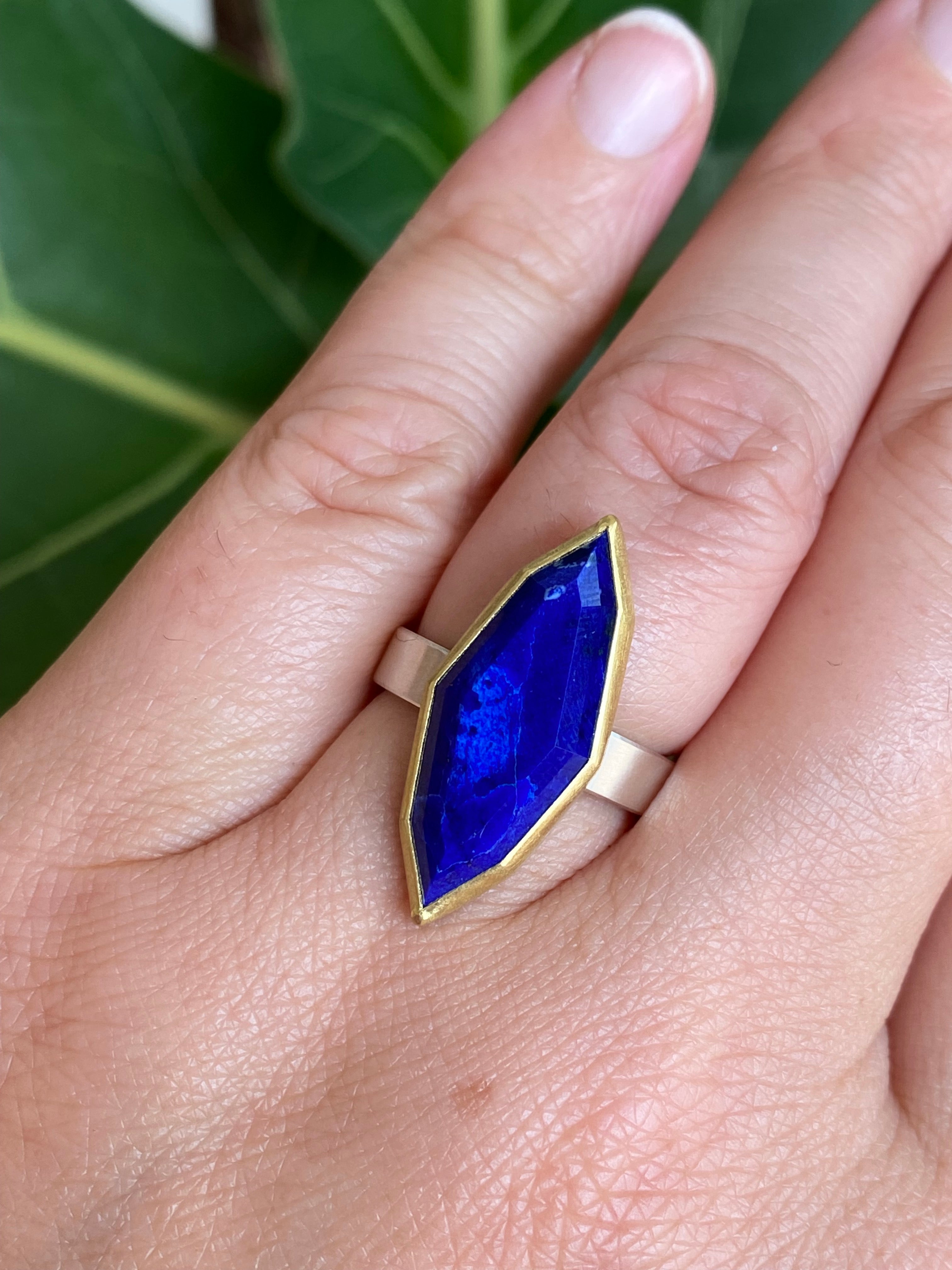 Sam Woehrmann- Lapis Tablet Ring