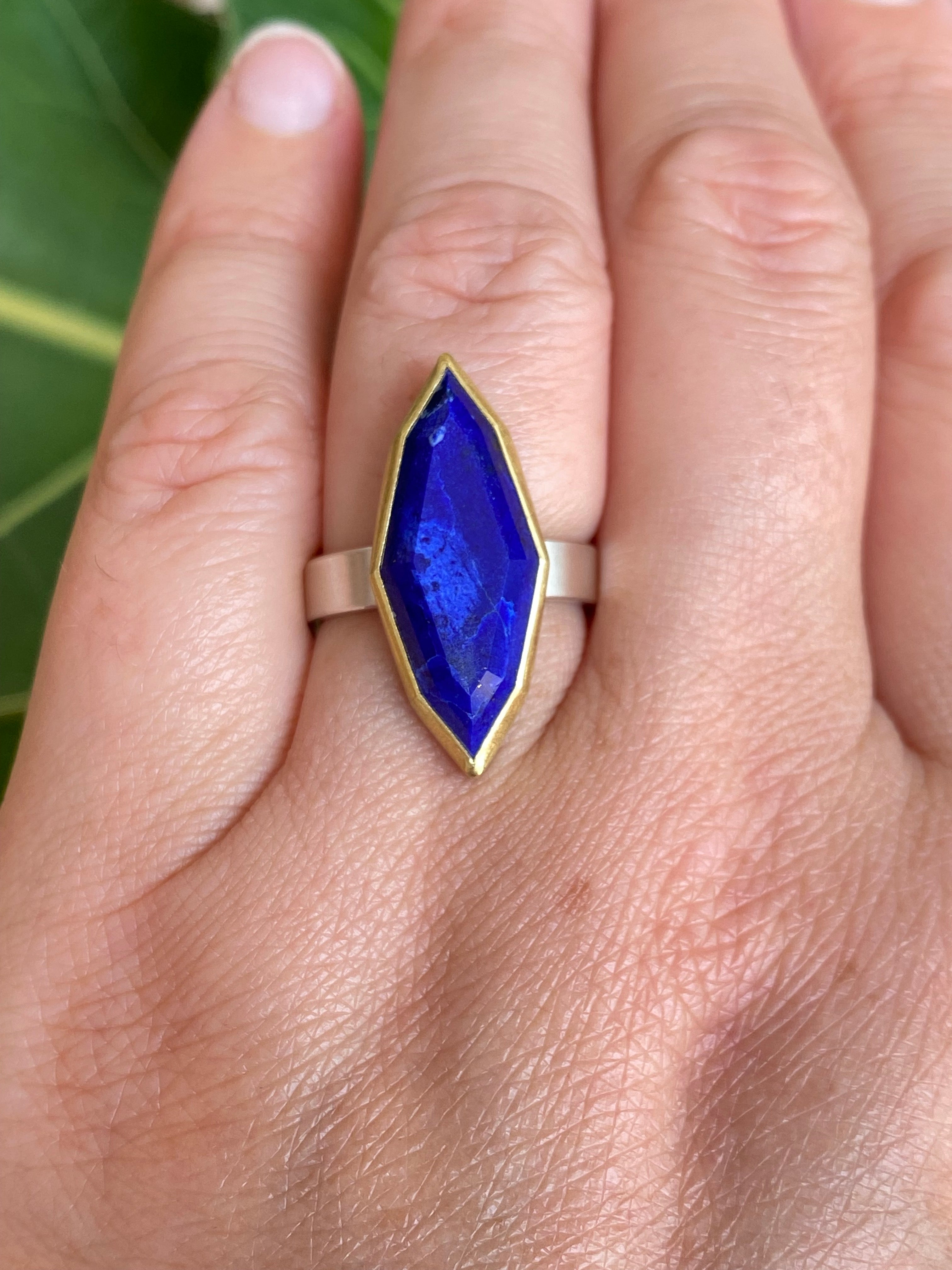 Sam Woehrmann- Lapis Tablet Ring