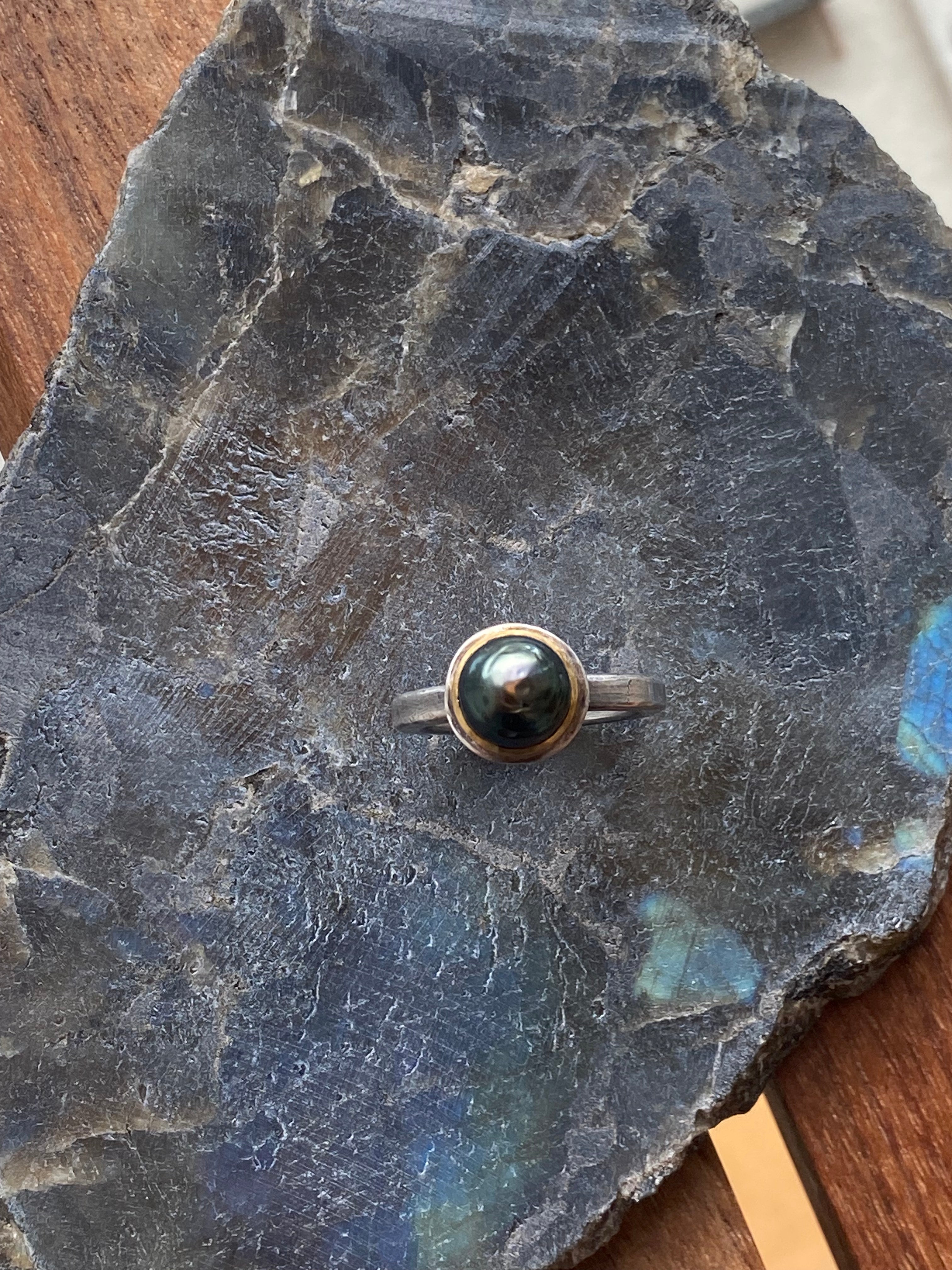 YFarmani Jewelry- Tahitian Pearl Ring