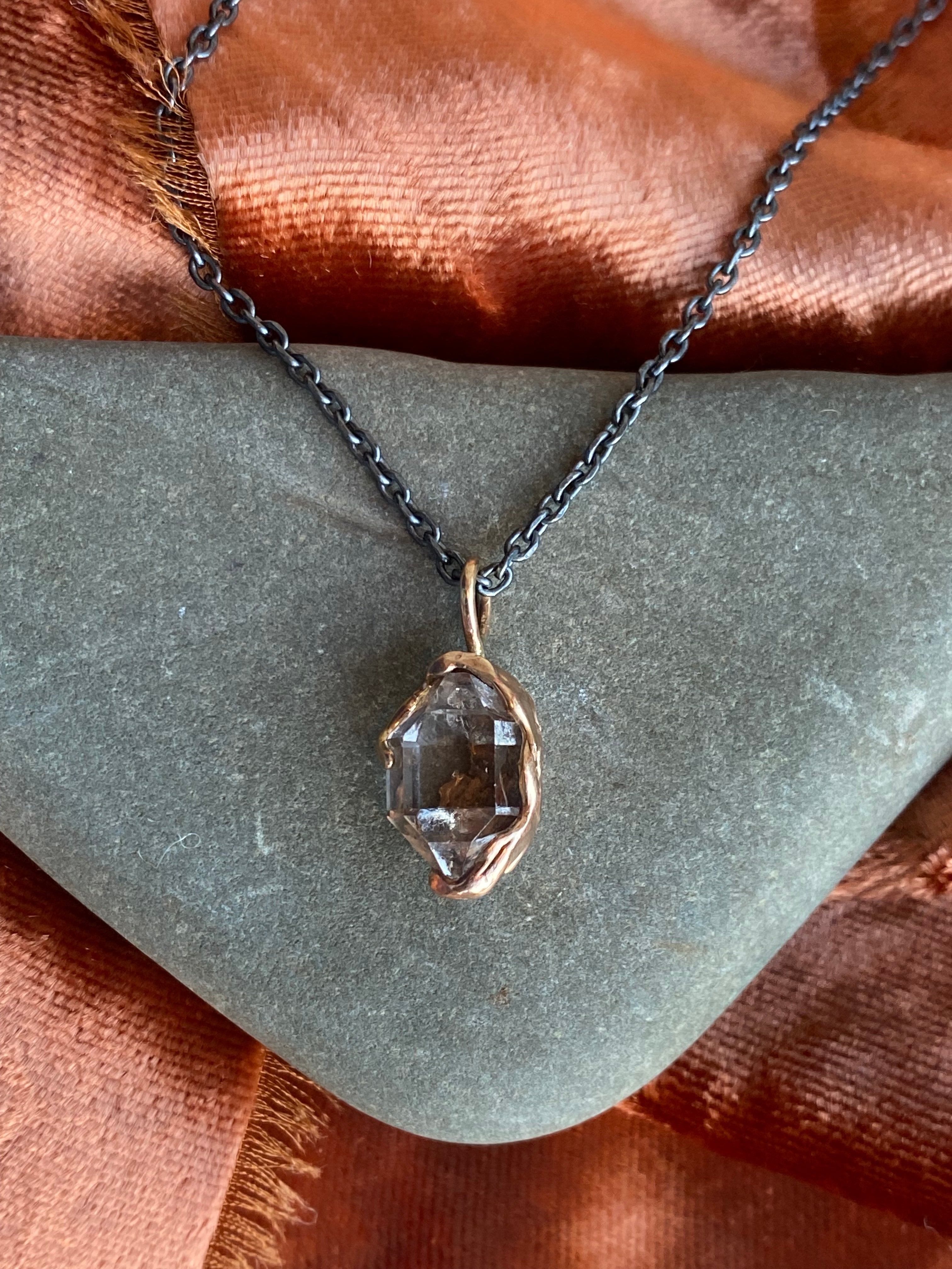 Elle Naz- Herkimer Diamond Necklace