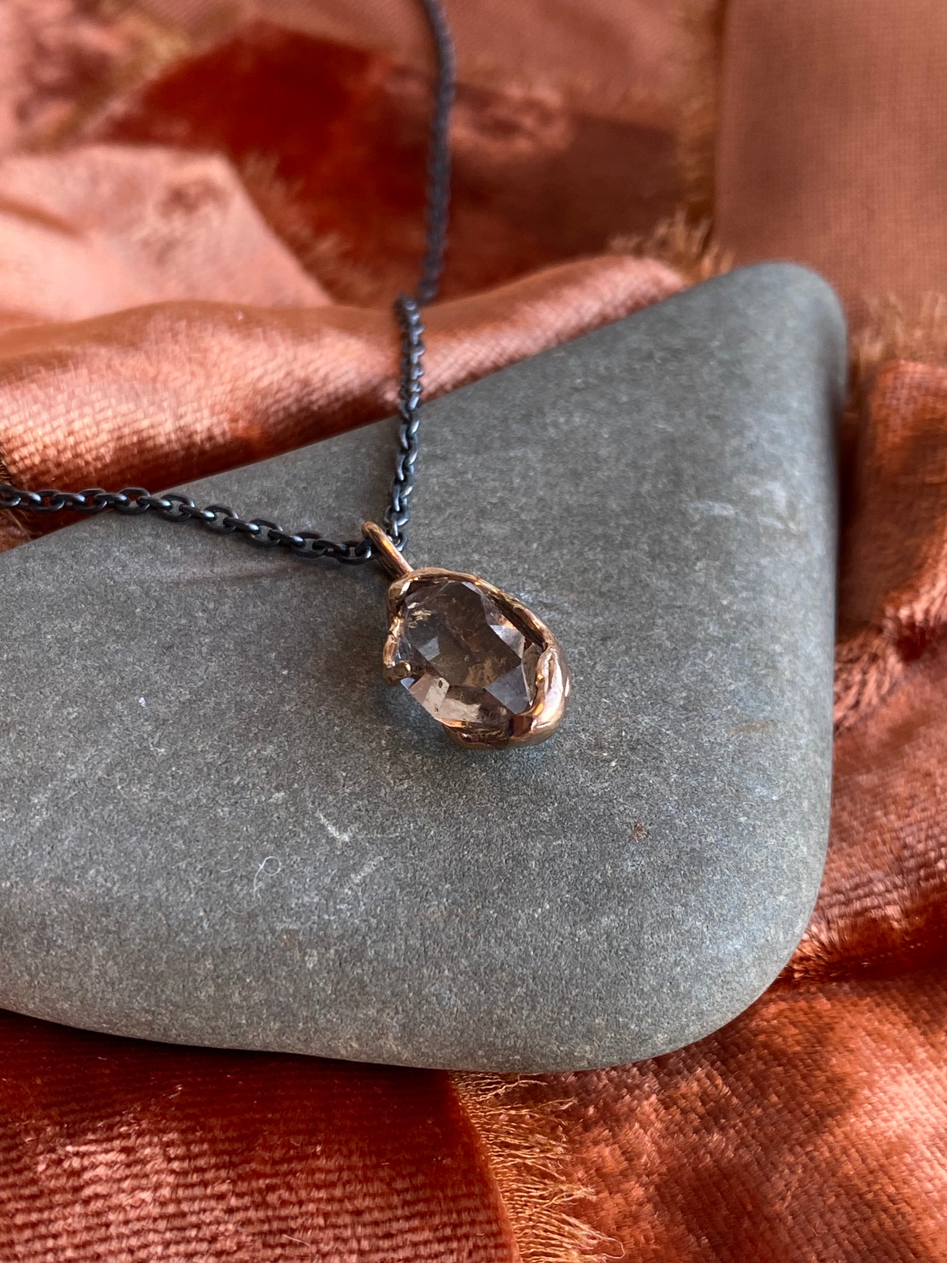 Elle Naz- Herkimer Diamond Necklace