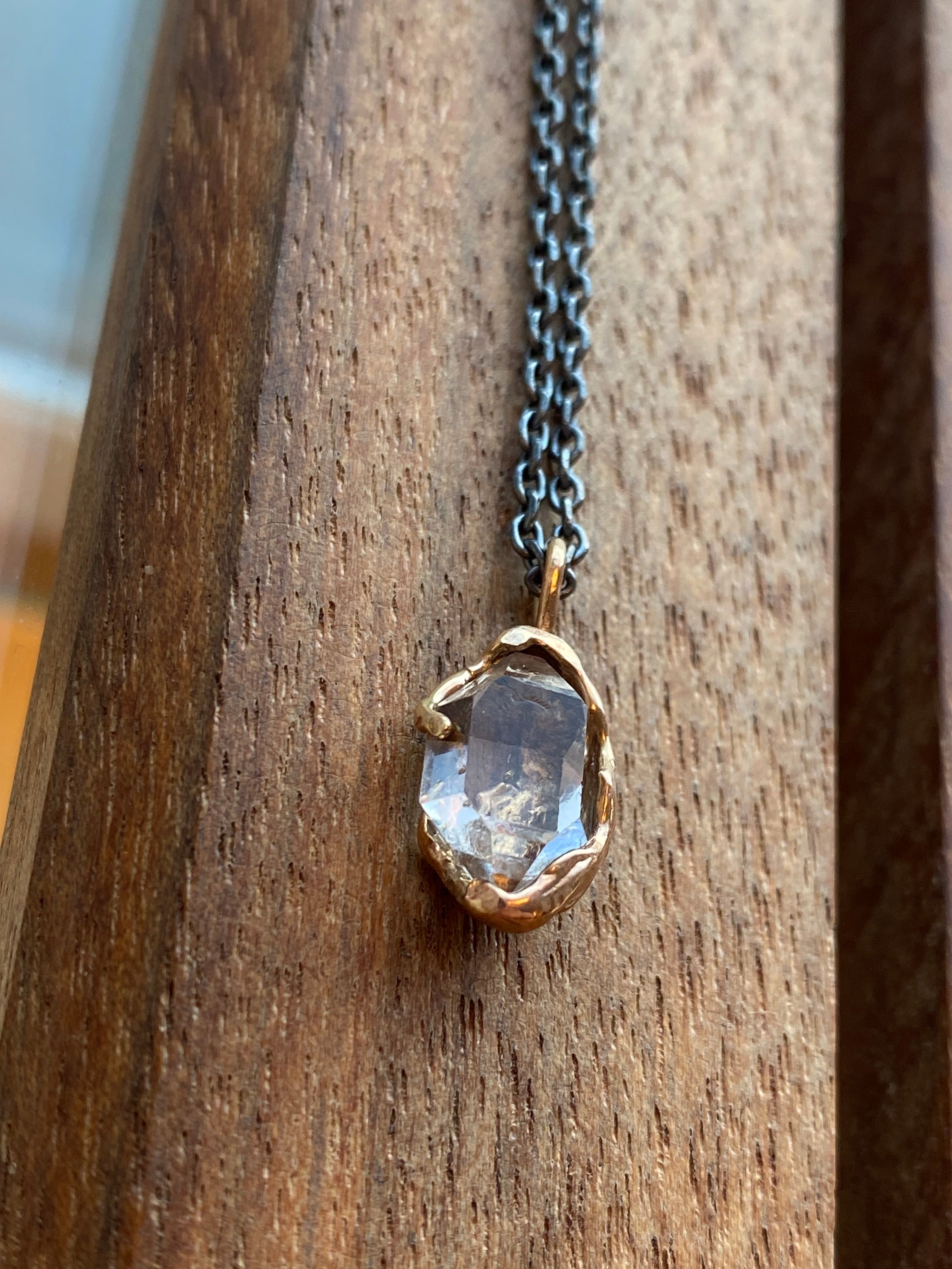 Elle Naz- Herkimer Diamond Necklace