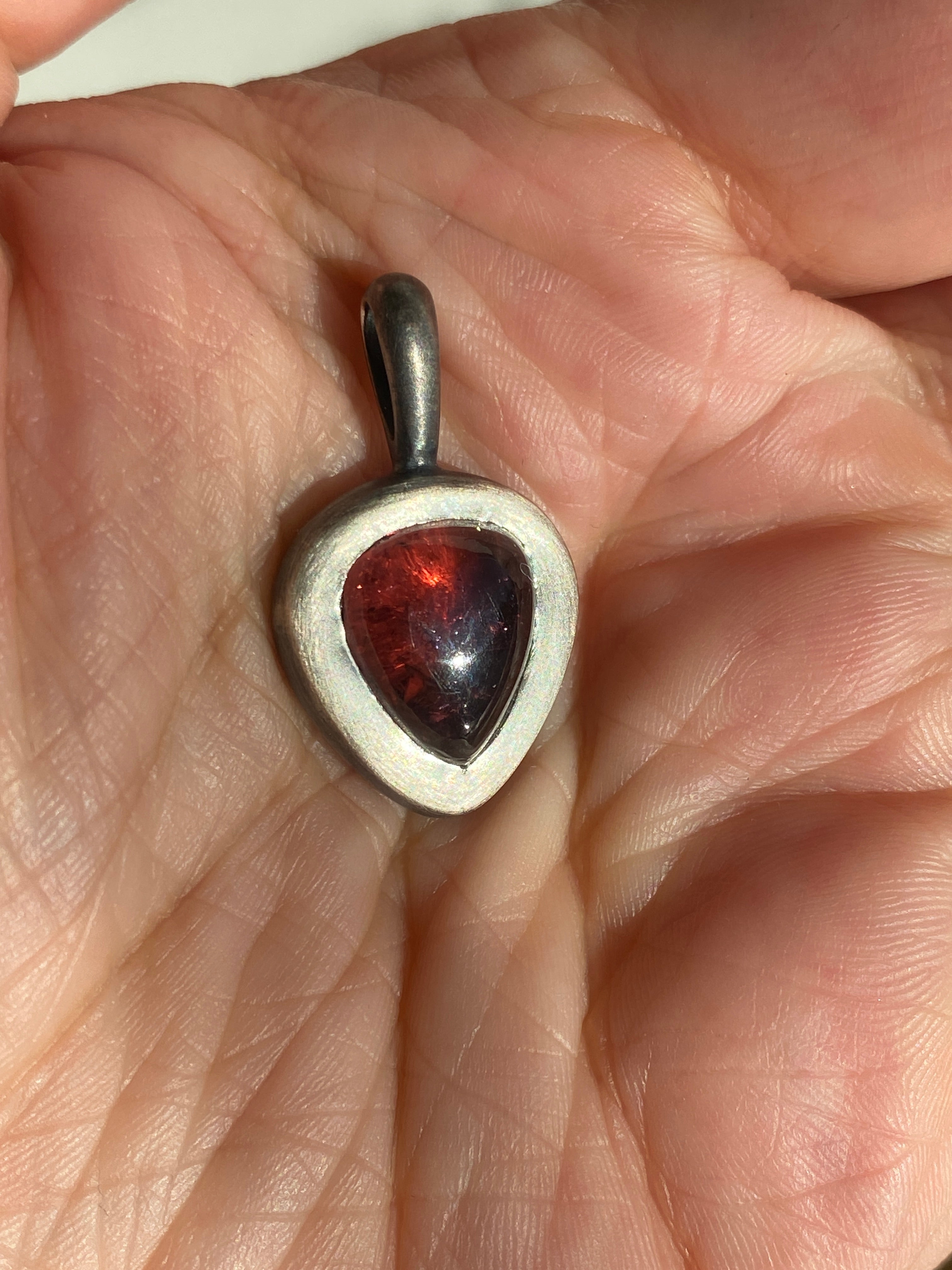 YFarmani Jewelry- Billowing Tourmaline Pendant