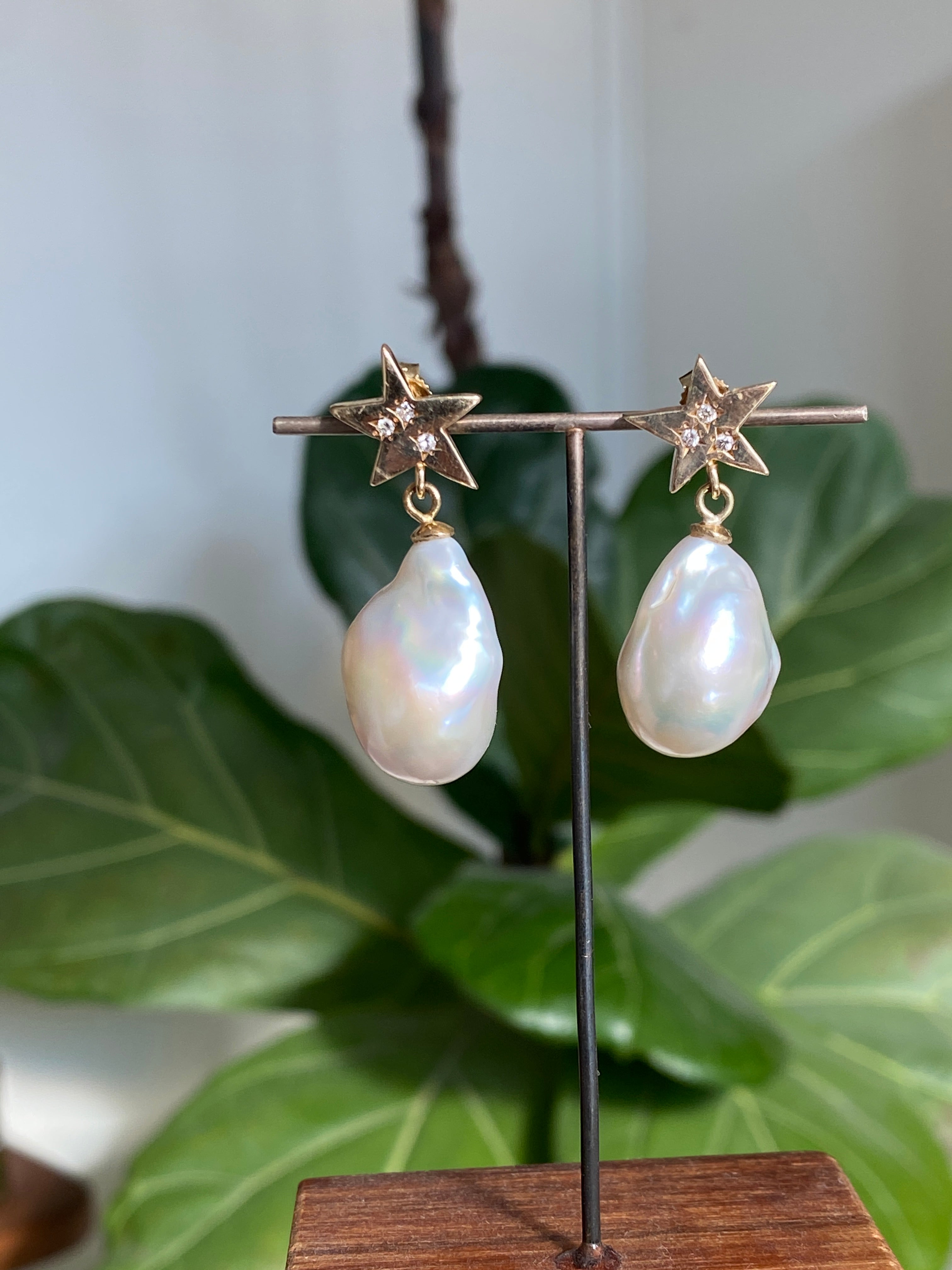 Siedra Loeffler- Celestial Pearl Earrings