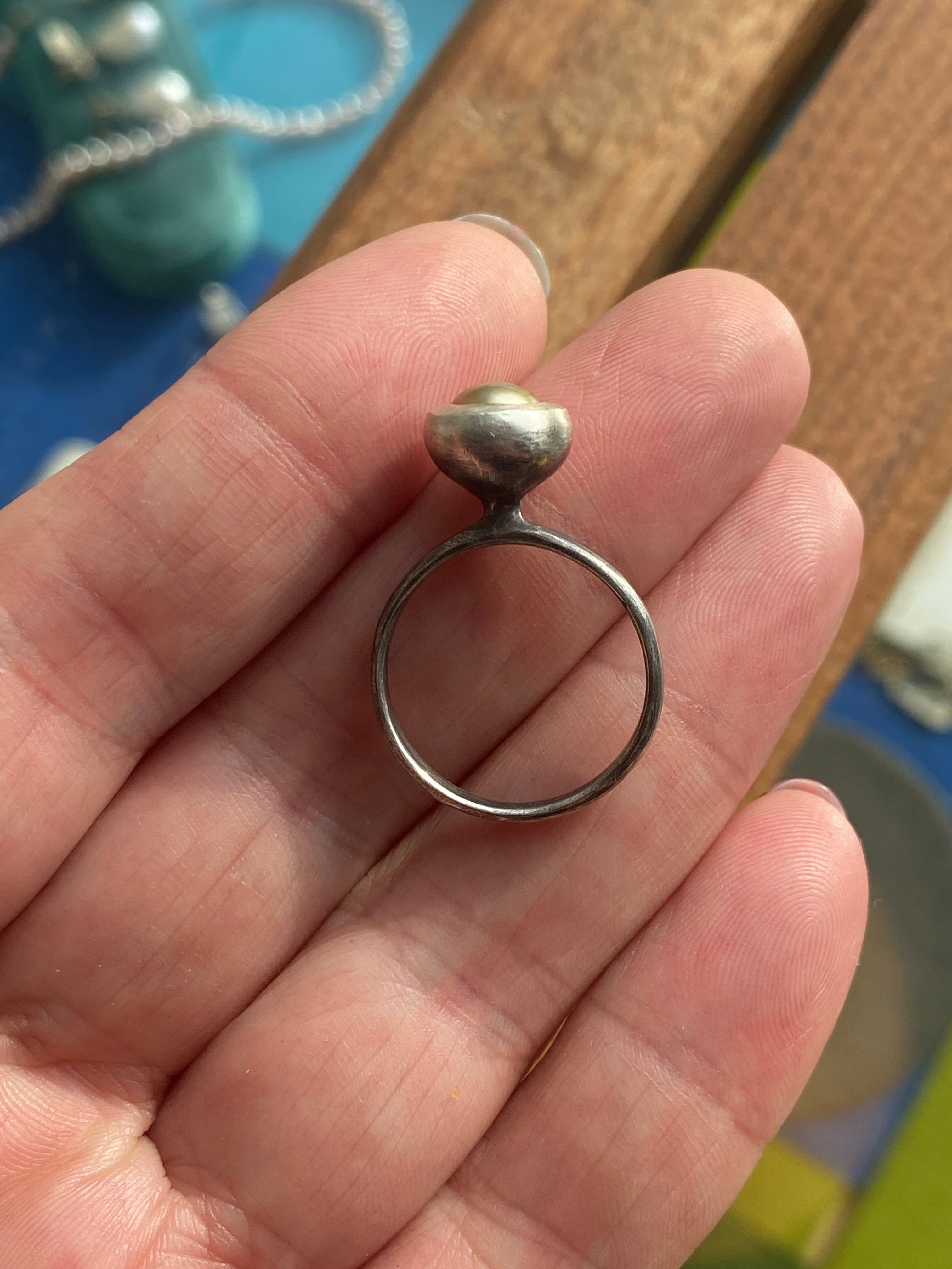 YFarmani Jewelry- Tahitian Pearl Ring