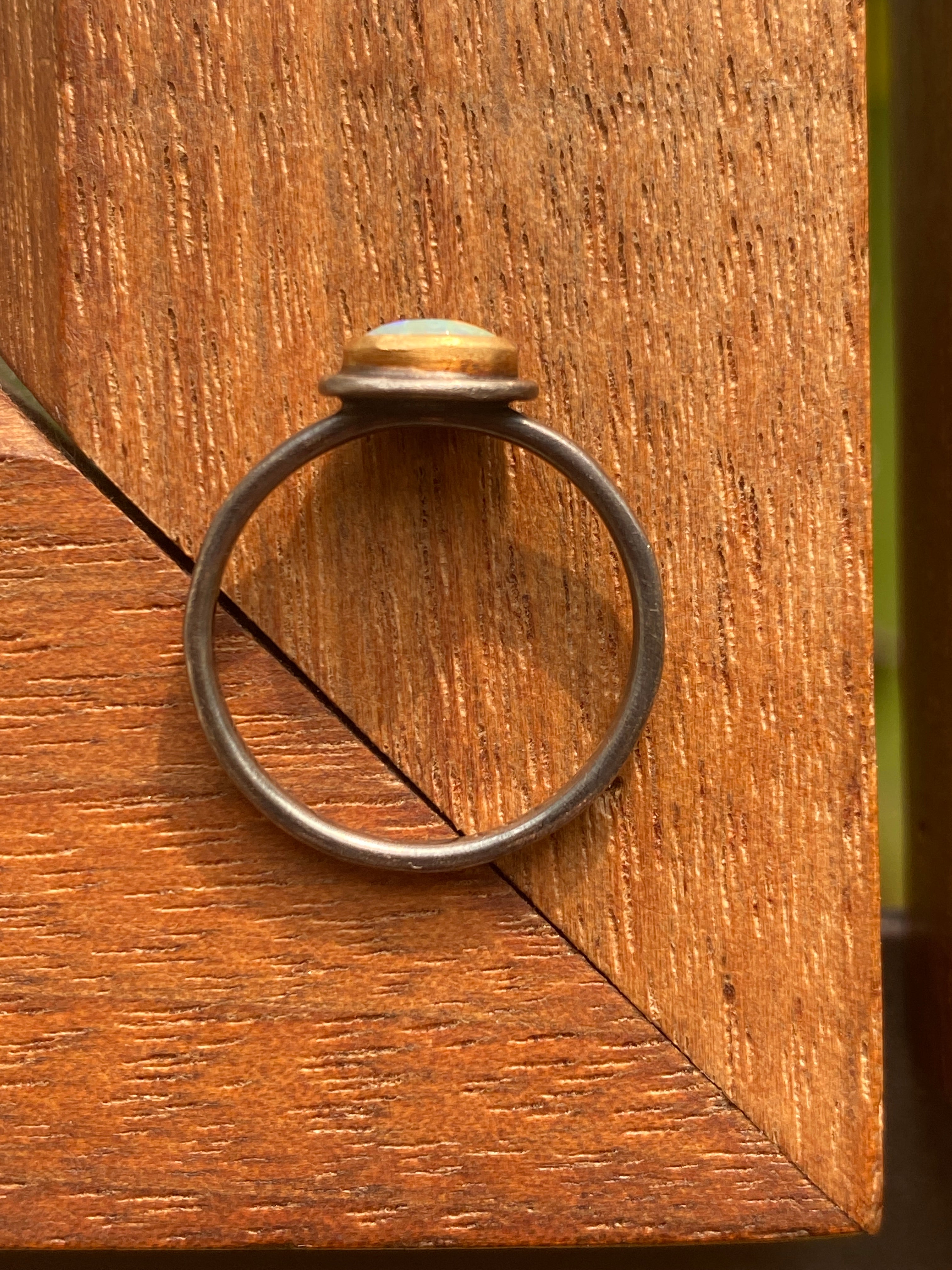 YFarmani Jewelry- Crystal Opal Ring