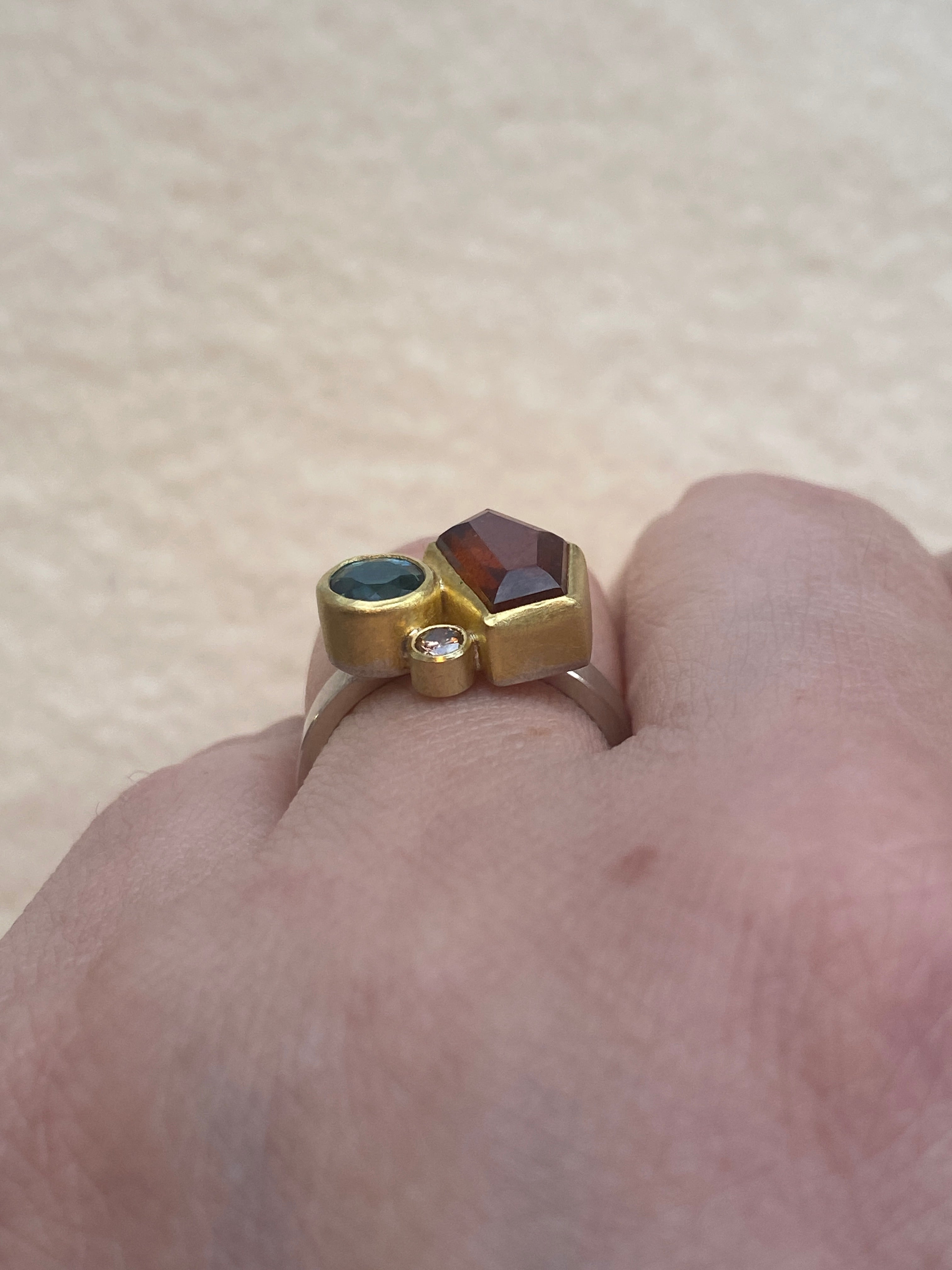 Sam Woehrmann- Sunset Cluster Ring