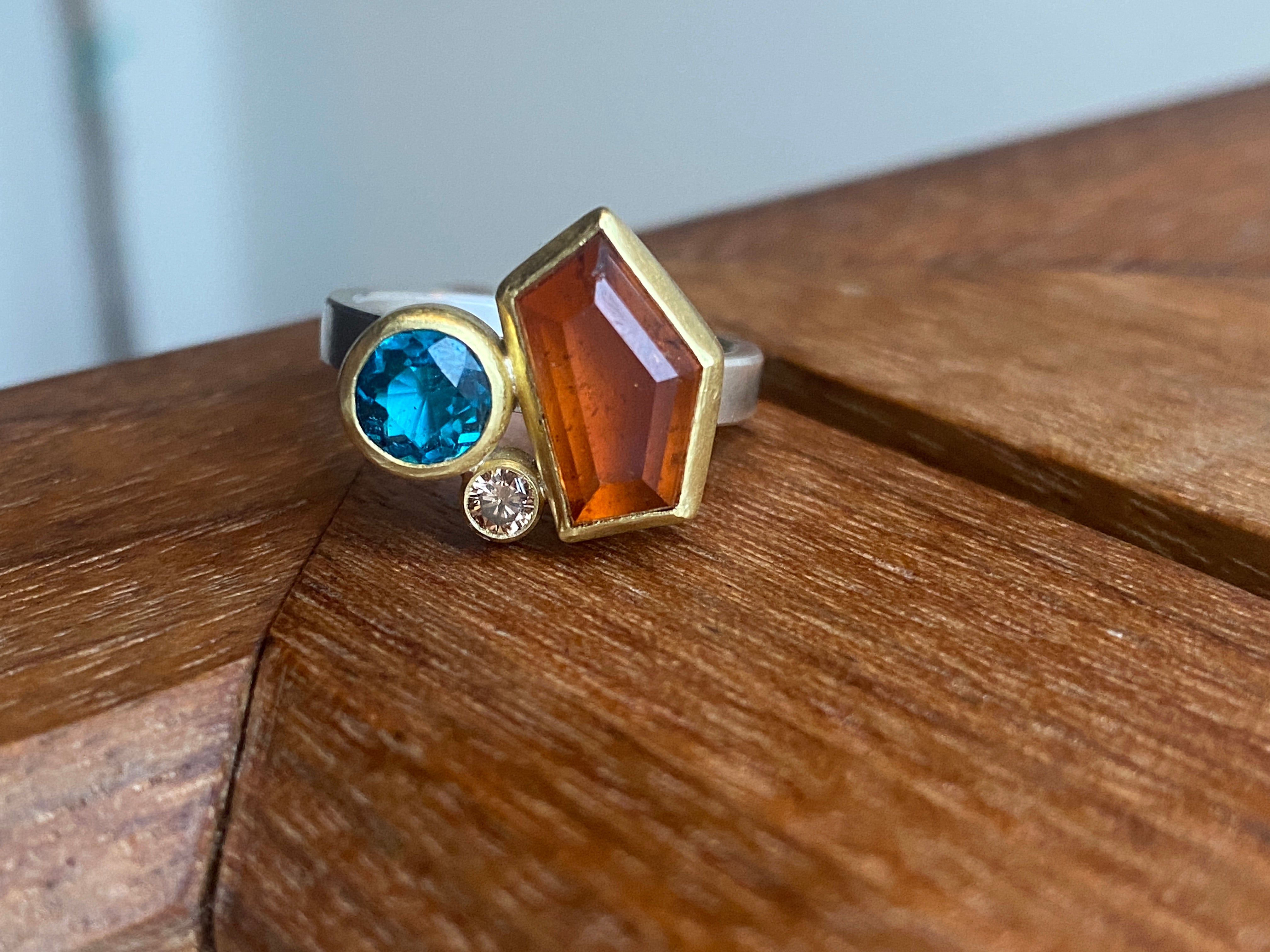 Sam Woehrmann- Sunset Cluster Ring