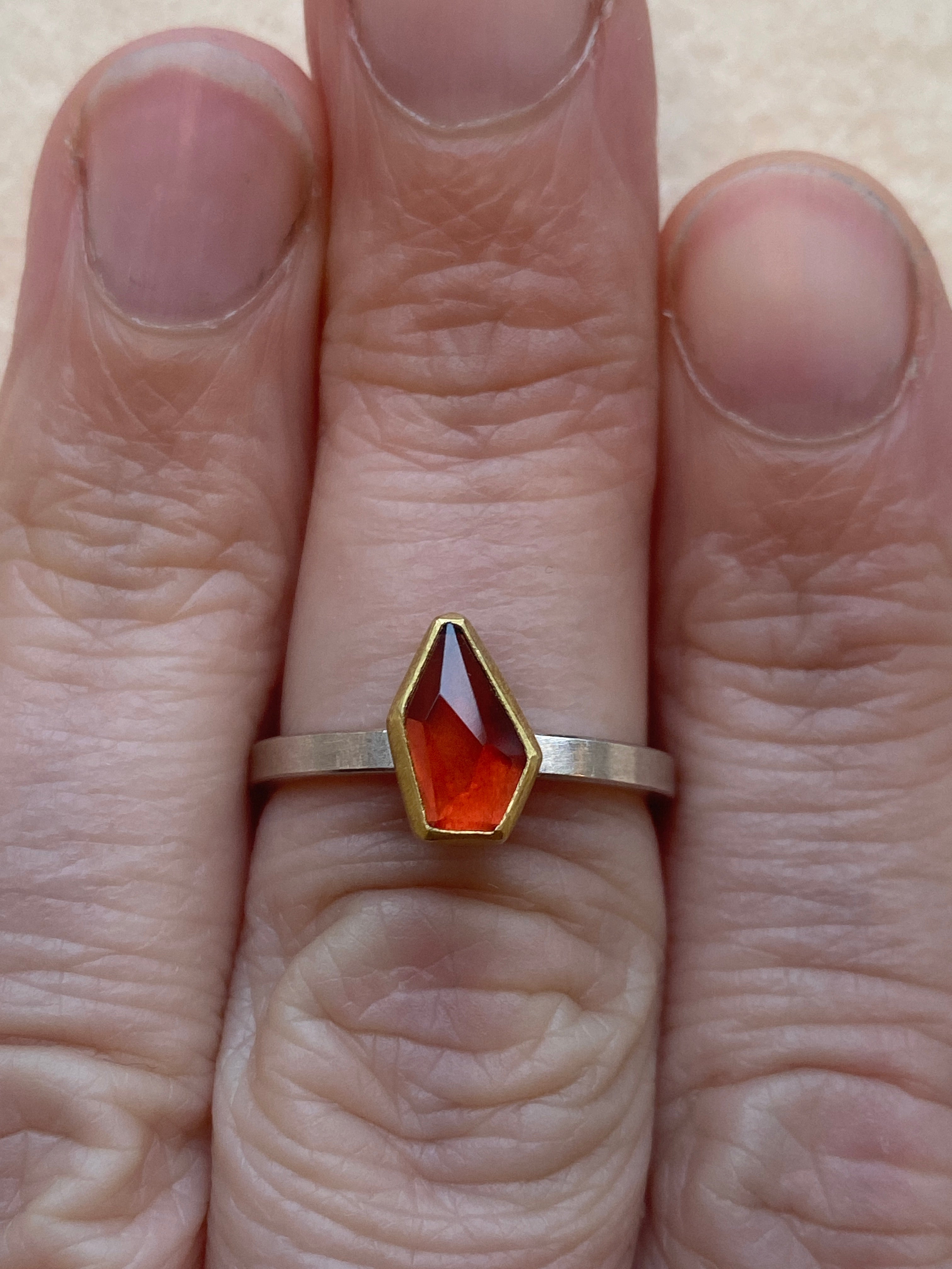 Sam Woehrmann- Geometric Garnet Ring