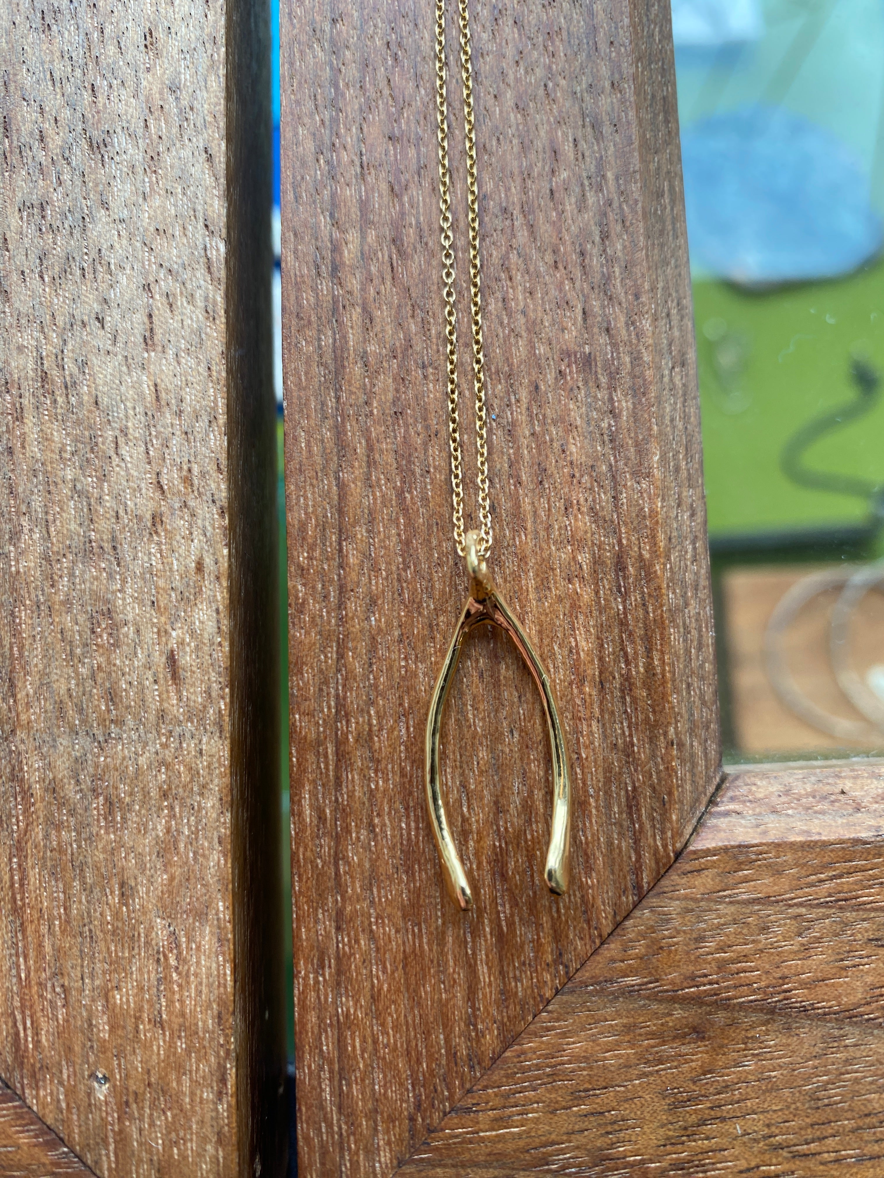 Christina Kober- Wishbone Necklace