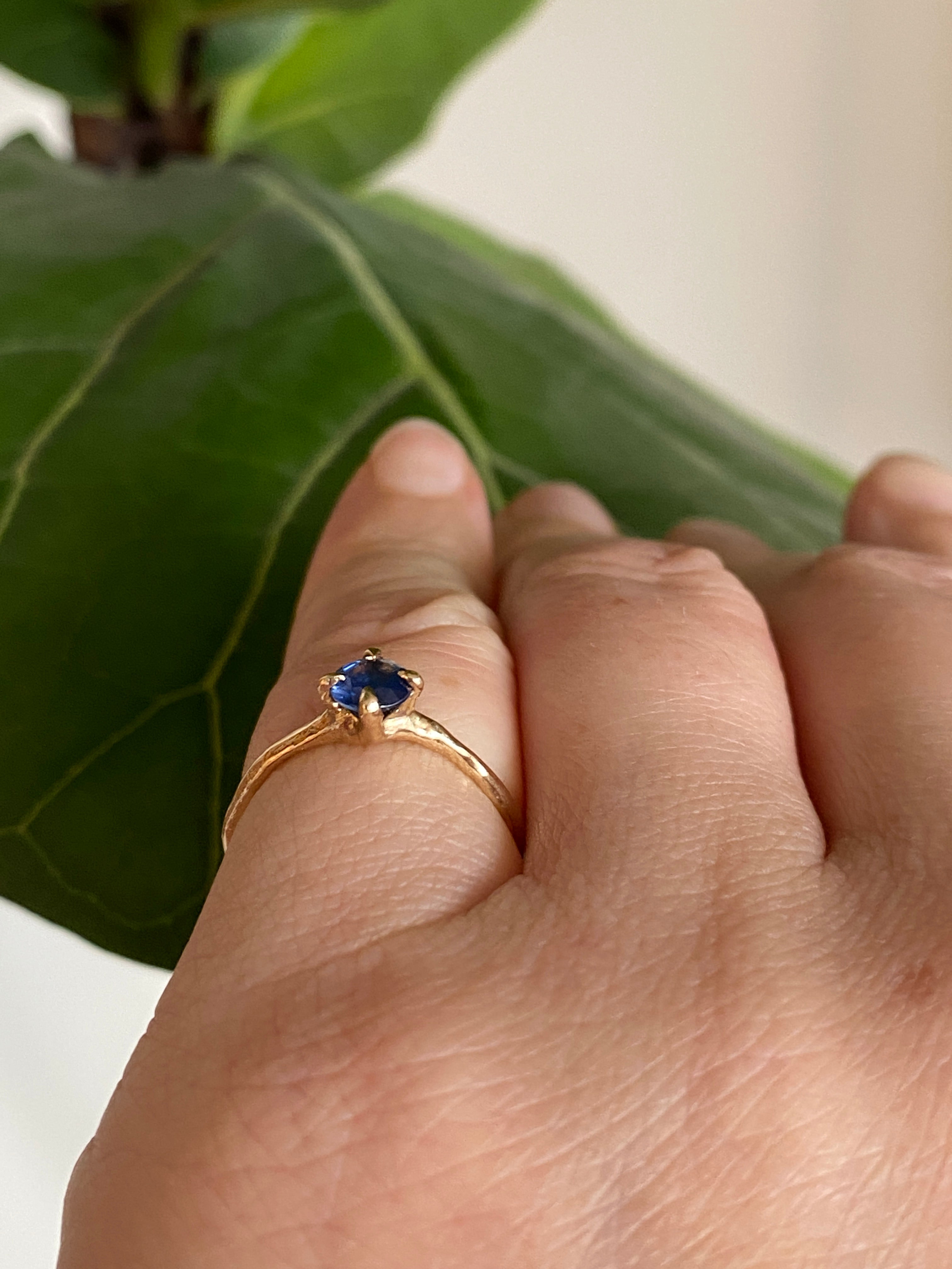 Elle Naz- Blue Umba Sapphire Ring