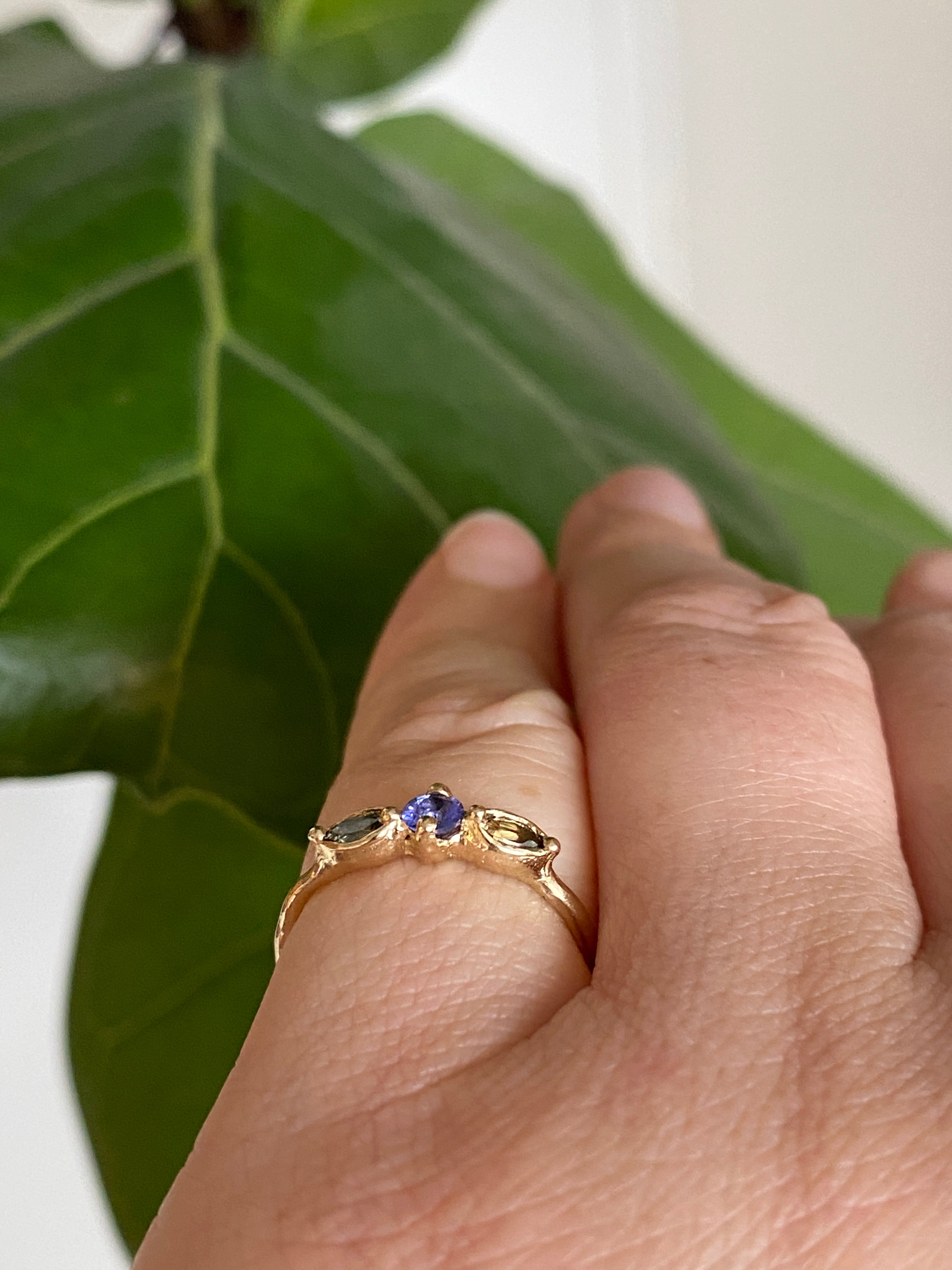 Elle Naz- Dreamy Sapphire Ring
