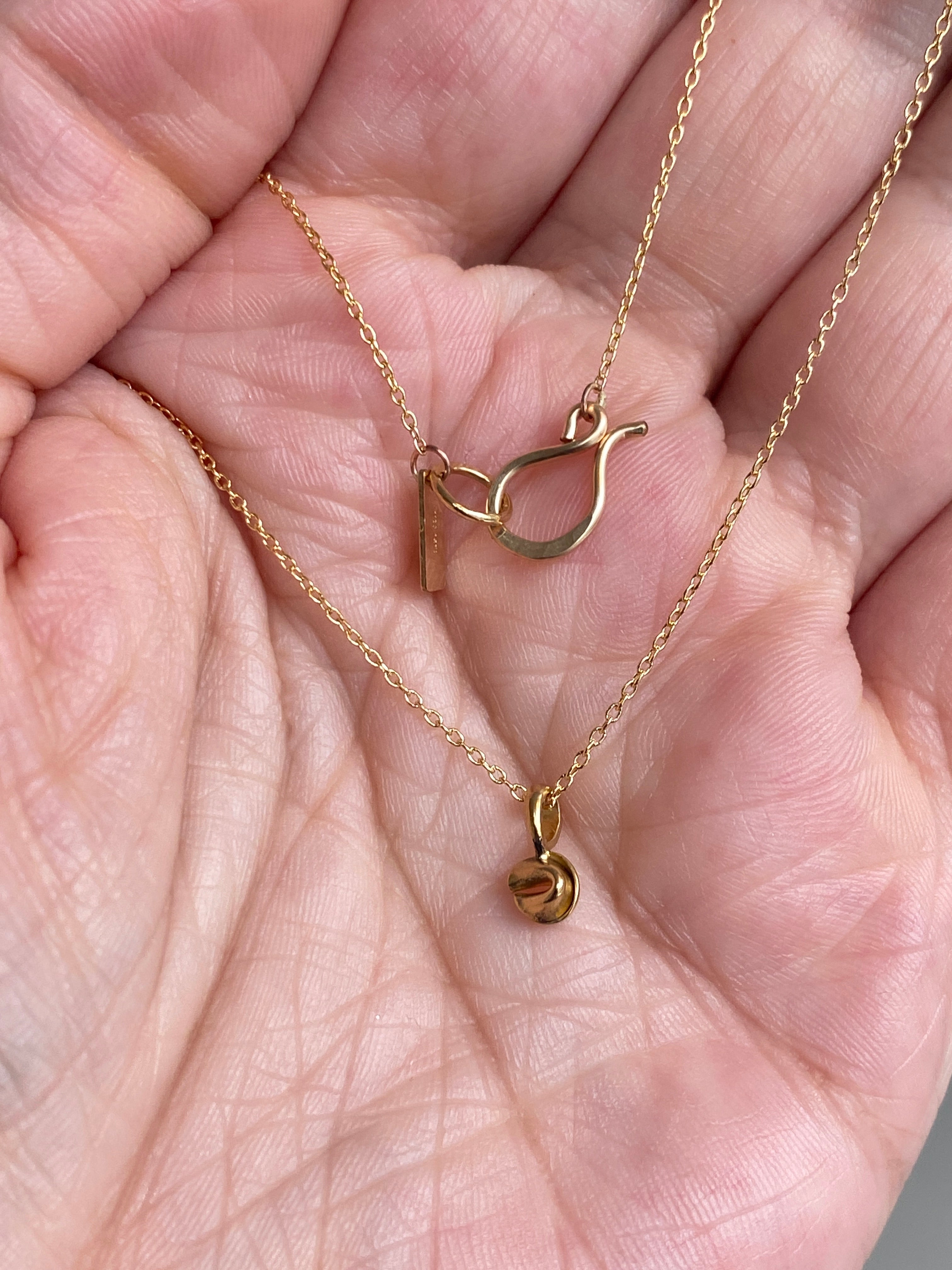 Christina Kober- Fortune Cookie Necklace