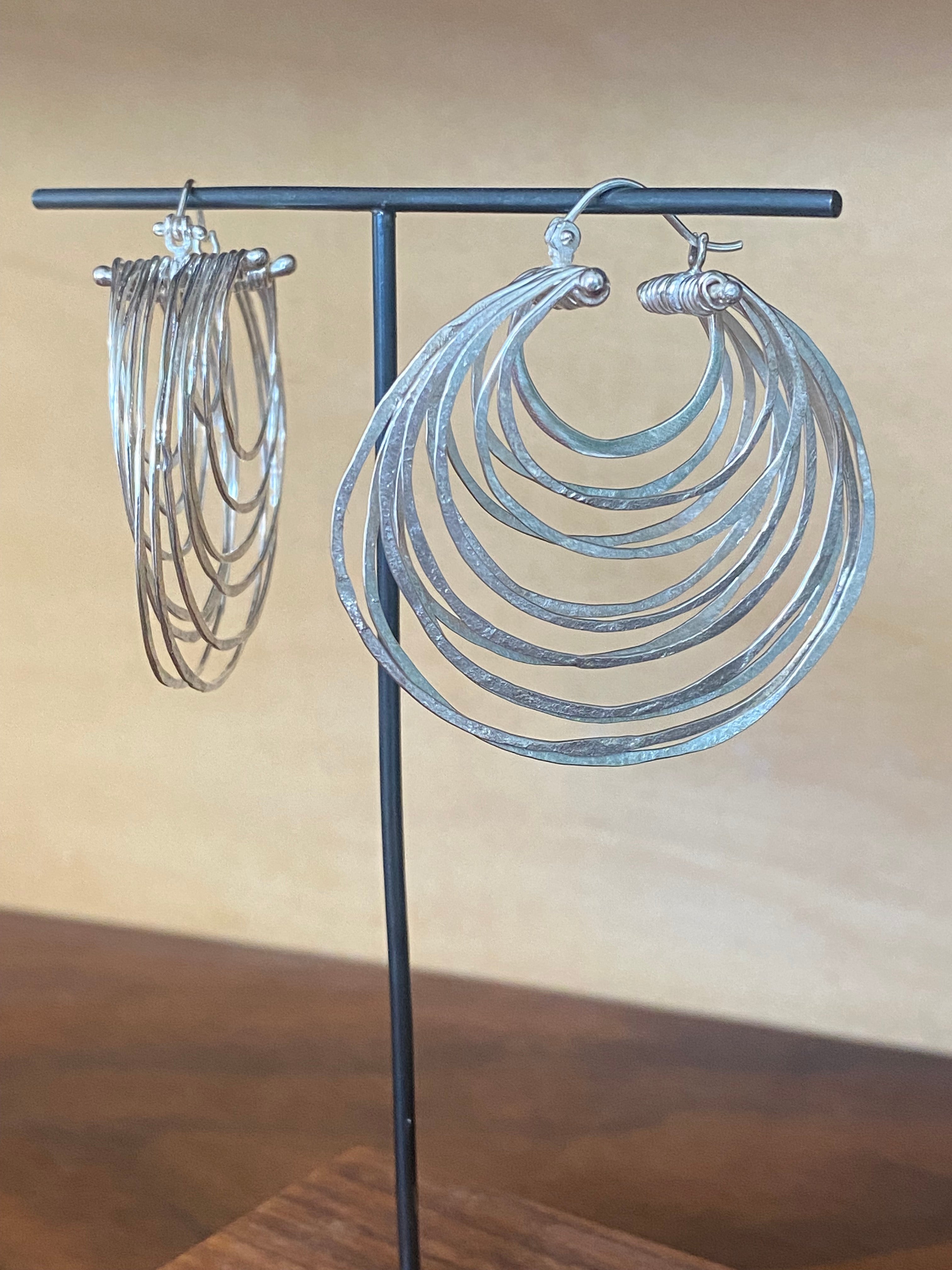 Leia Zumbro- Crescent Hoop Earrings