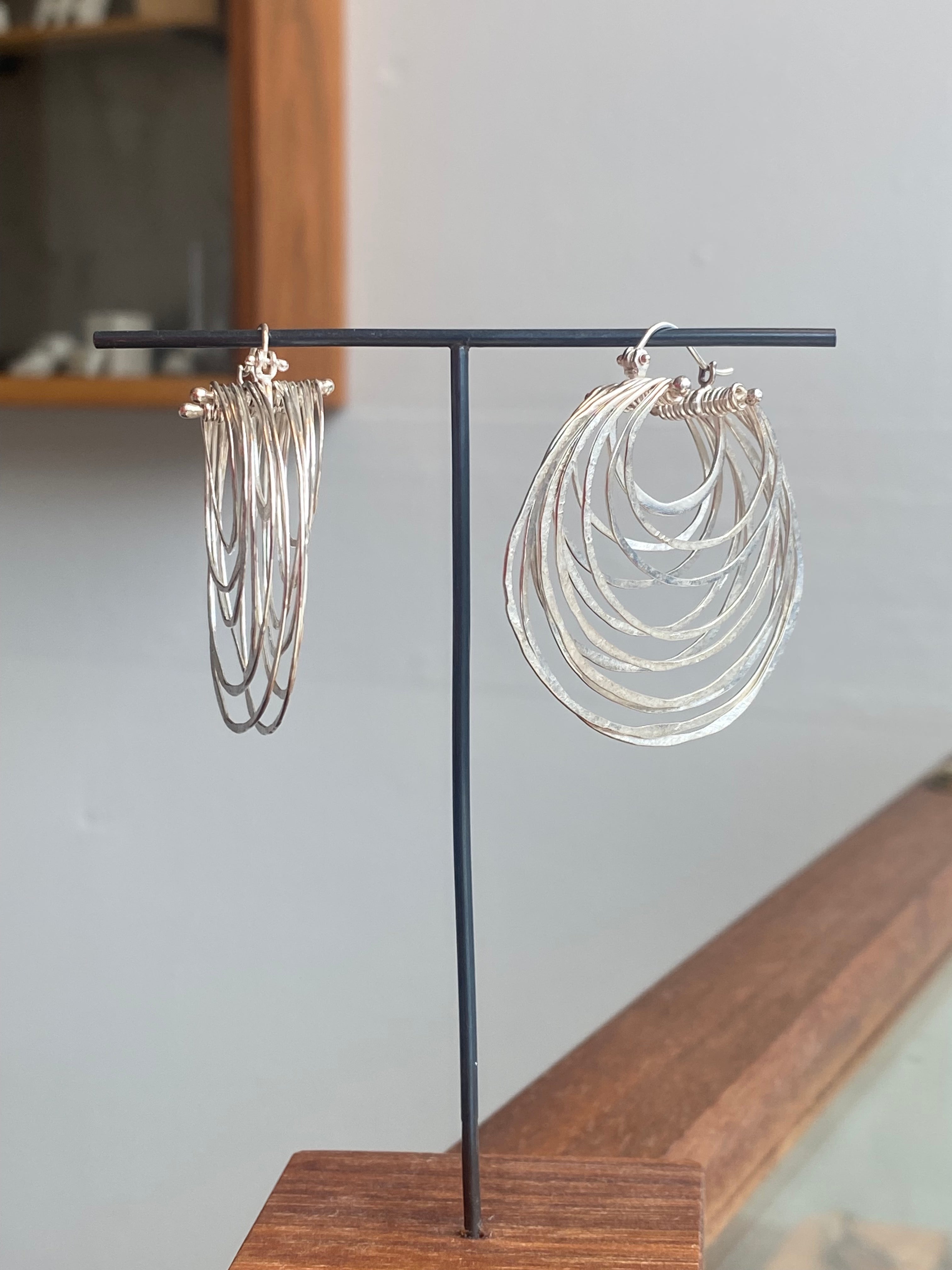 Leia Zumbro- Crescent Hoop Earrings