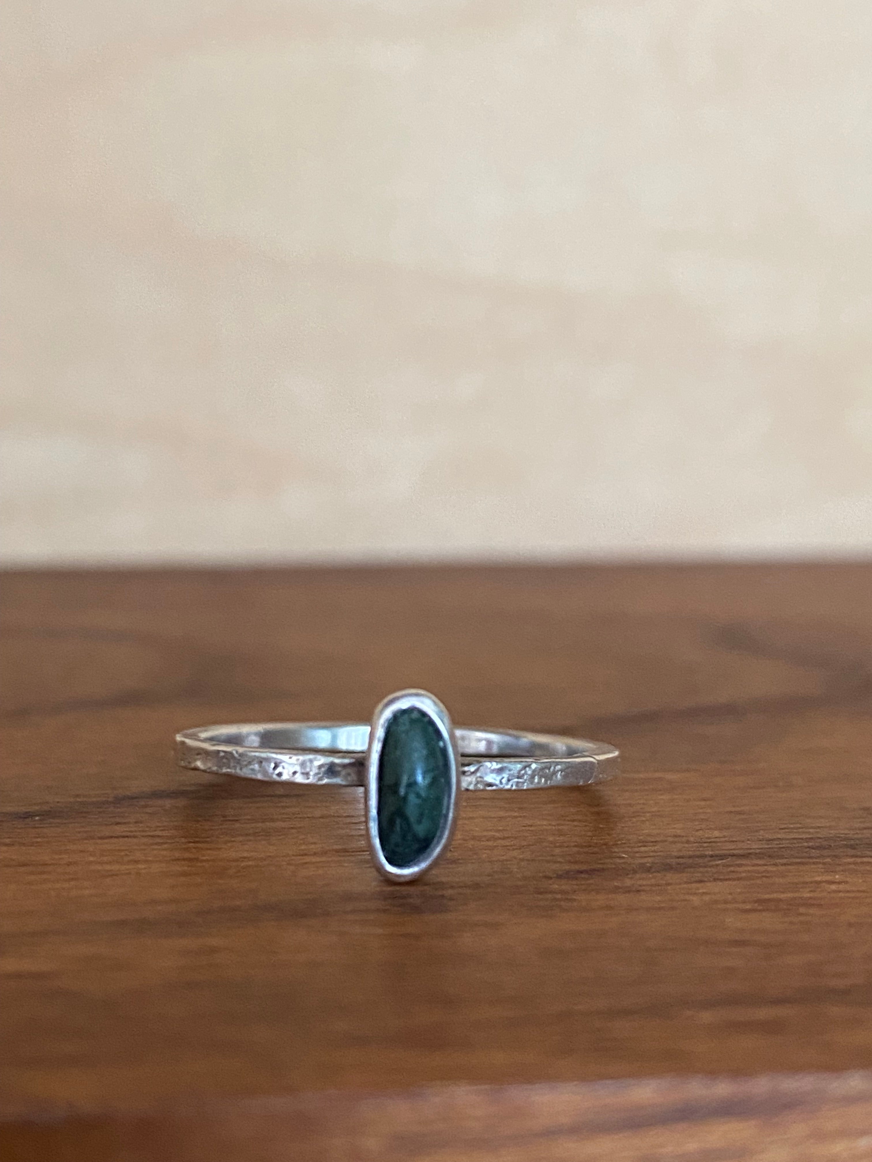 Koedyker Crafted- California Jade Stacking Ring